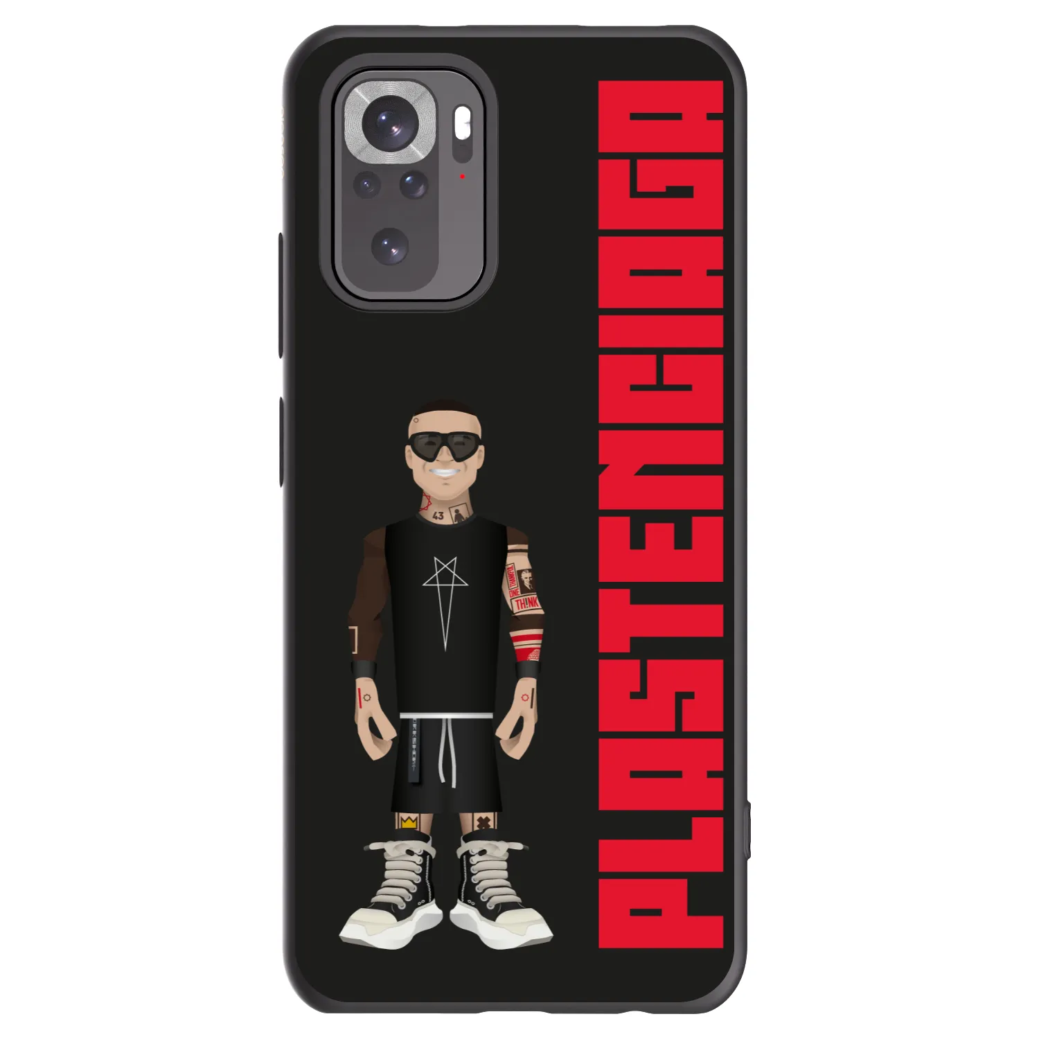 Picasee silikonový černý obal pro Xiaomi Redmi Note 10S - Tomáš Rajchl
