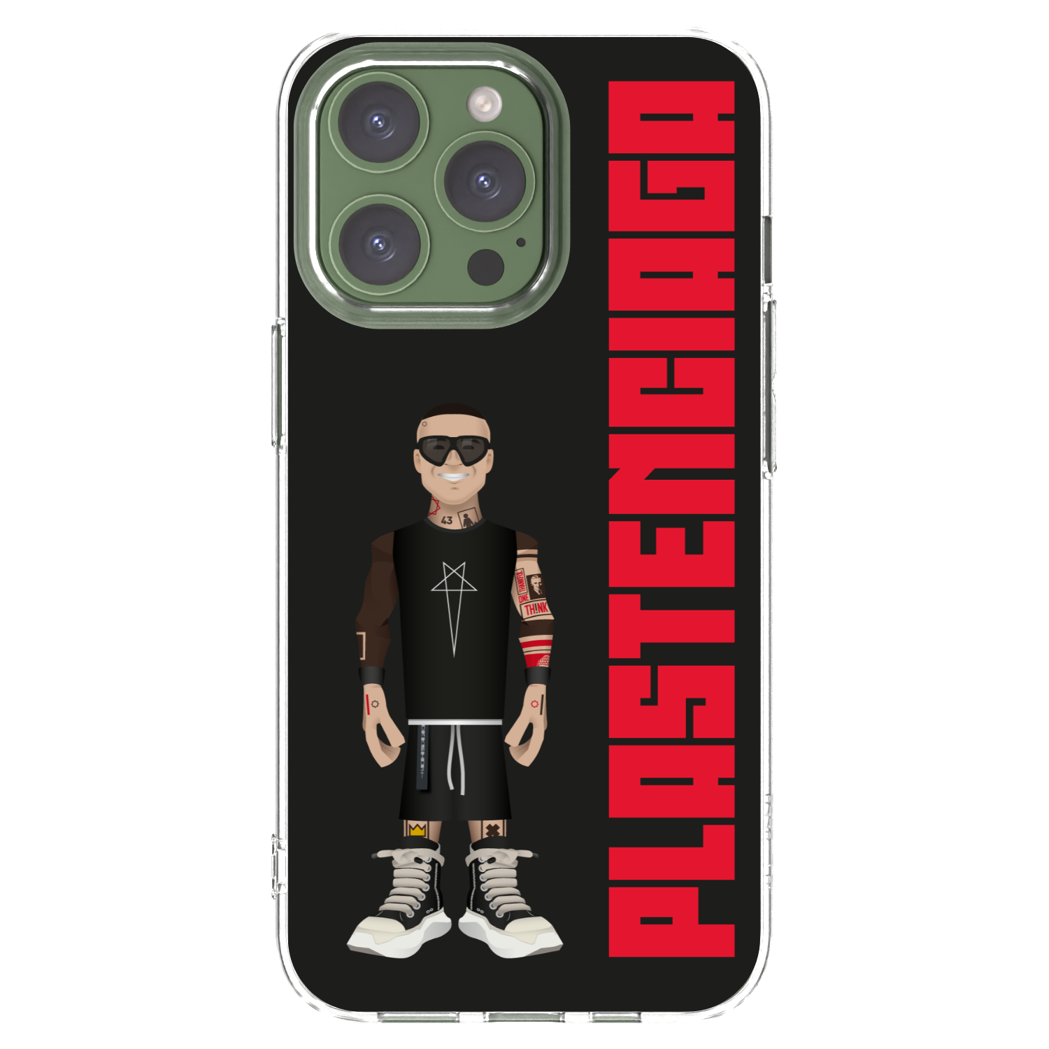 Picasee silikonový průhledný obal pro Apple iPhone 13 Pro - Tomáš Rajchl