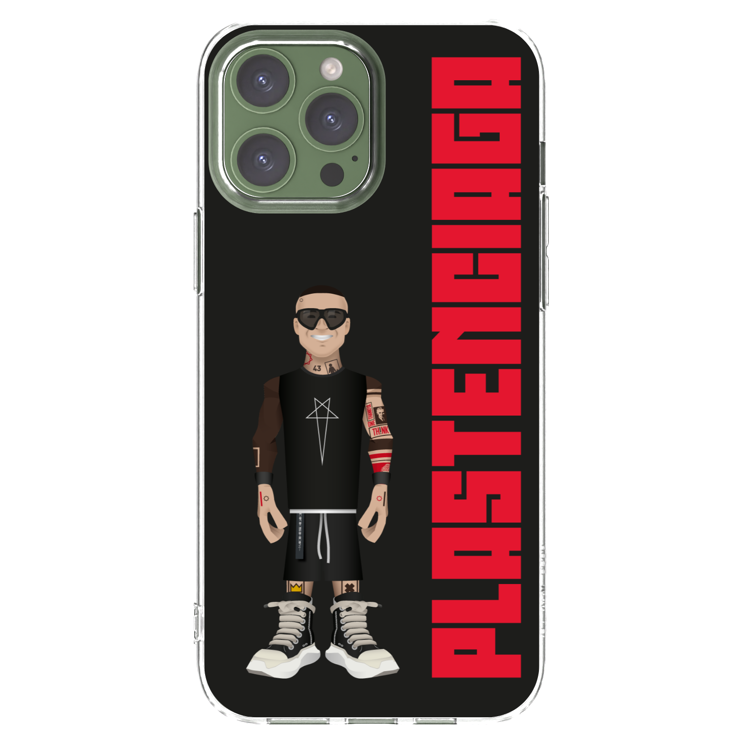 Picasee silikonový průhledný obal pro Apple iPhone 13 Pro Max - Tomáš Rajchl