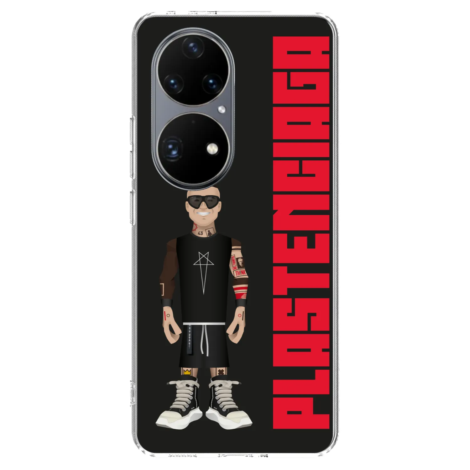Picasee silikonový průhledný obal pro Huawei P50 - Tomáš Rajchl