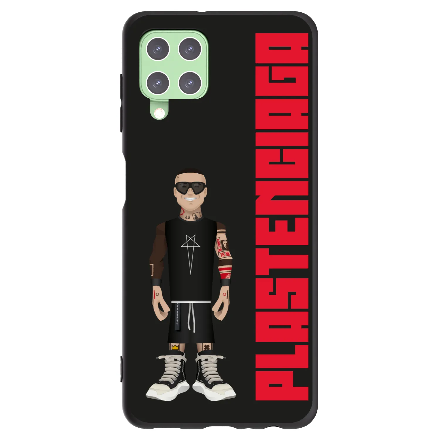 Picasee silikonový černý obal pro Samsung Galaxy A22 A225F 4G - Tomáš Rajchl