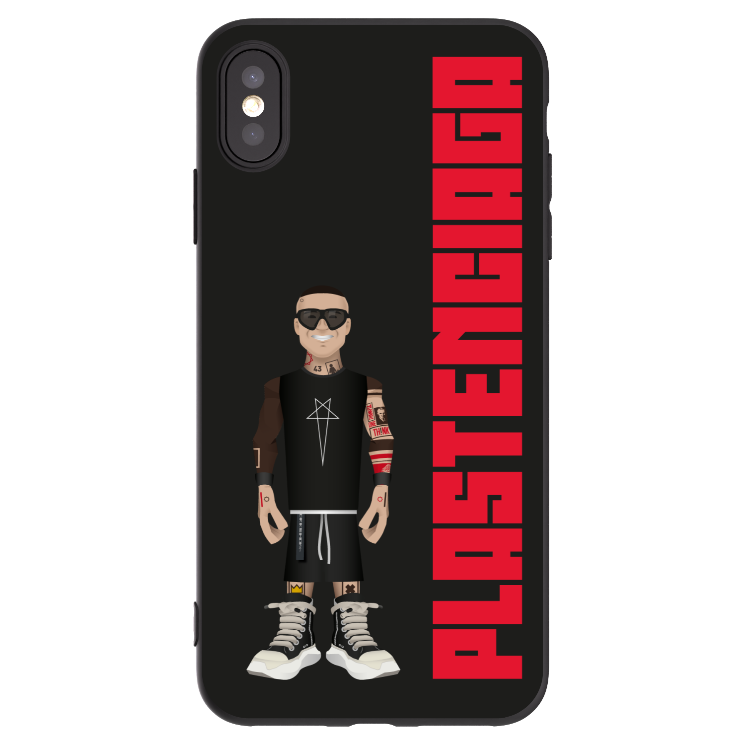 Picasee silikonový černý obal pro Apple iPhone XS Max - Tomáš Rajchl