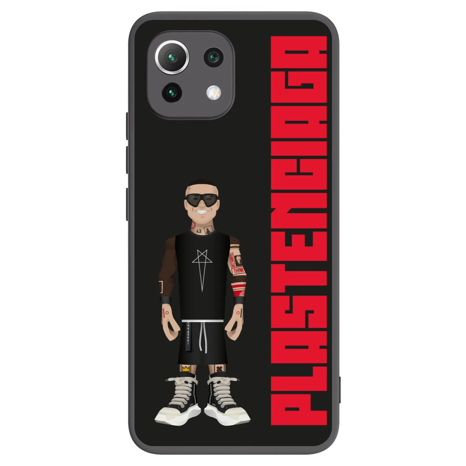Picasee silikonový černý obal pro Xiaomi 11 Lite 5G NE - Tomáš Rajchl