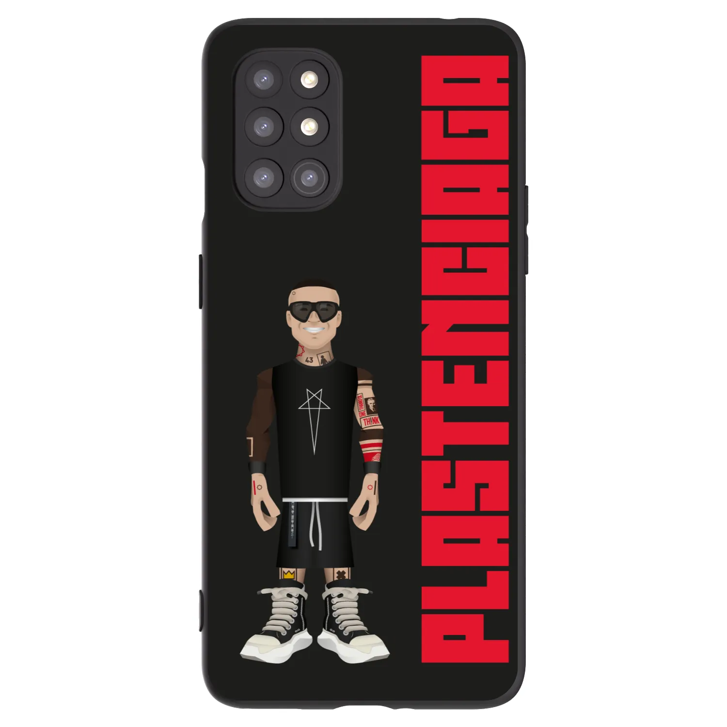 Picasee silikonový černý obal pro OnePlus 8T - Tomáš Rajchl