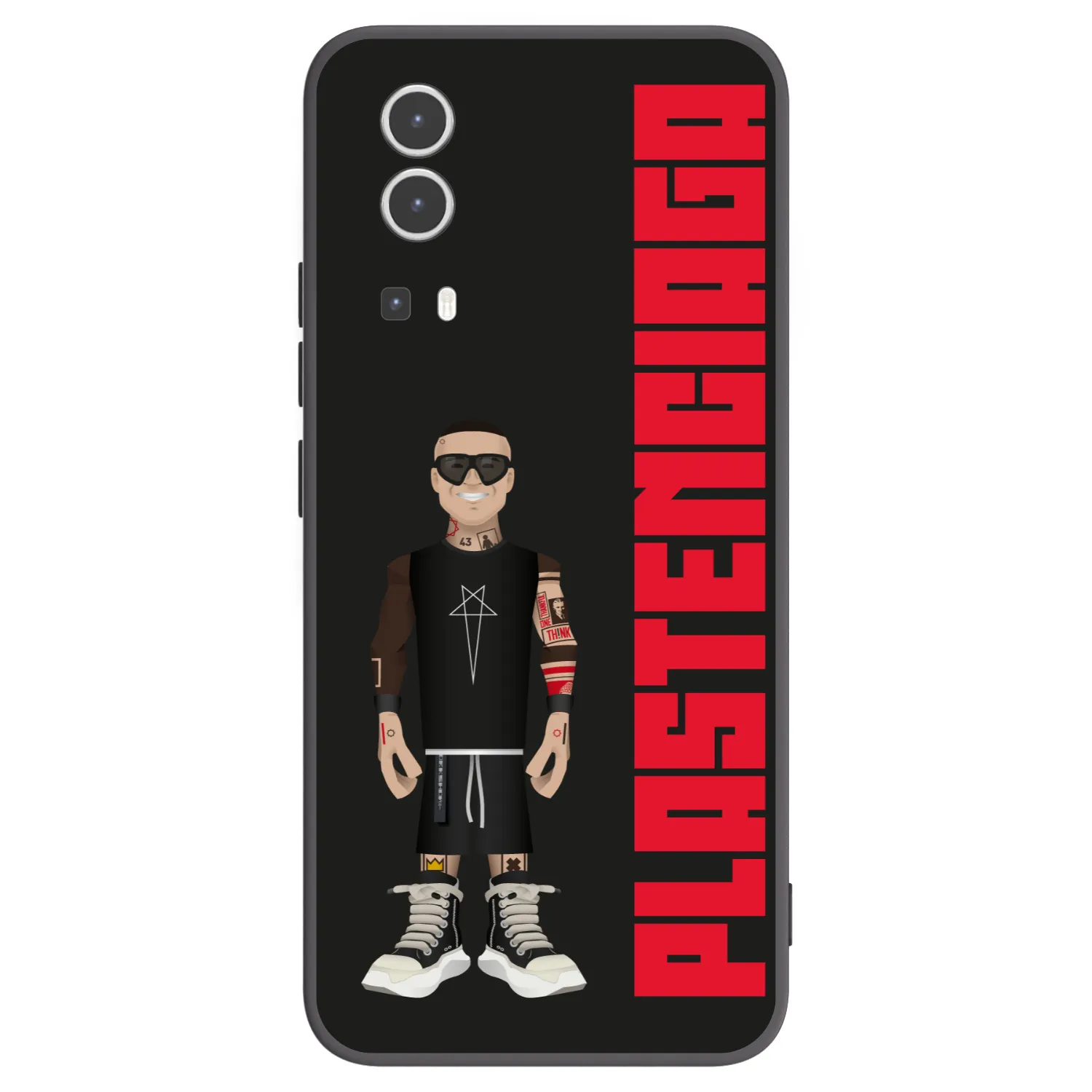 Picasee silikonový černý obal pro Vivo Y72 5G - Tomáš Rajchl