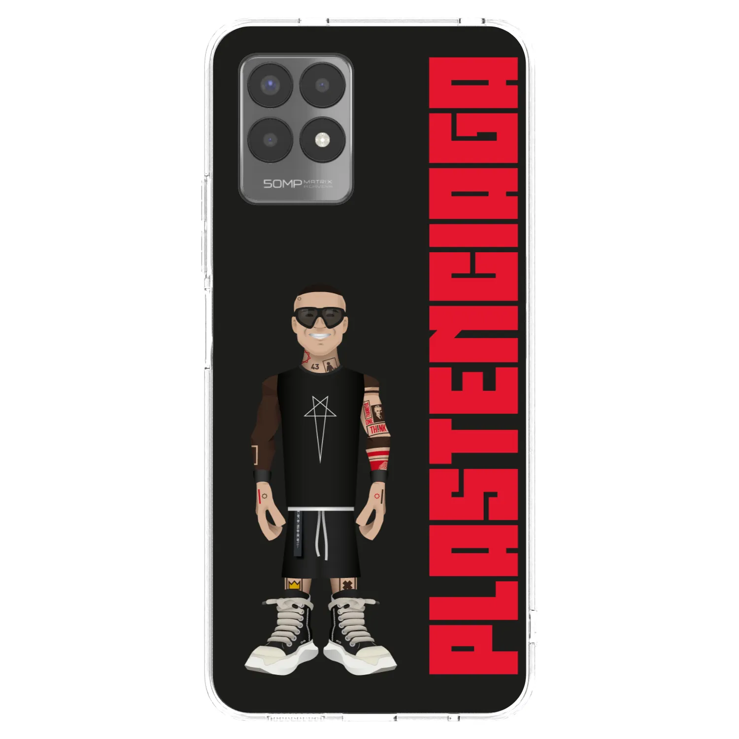 Picasee silikonový průhledný obal pro Realme 8i - Tomáš Rajchl