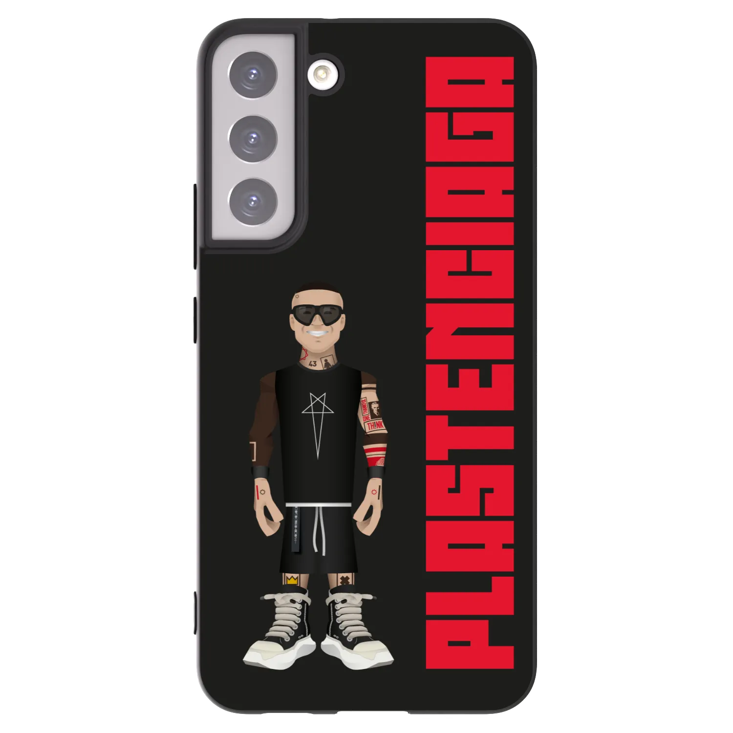 Picasee silikonový černý obal pro Samsung Galaxy S22+ 5G - Tomáš Rajchl