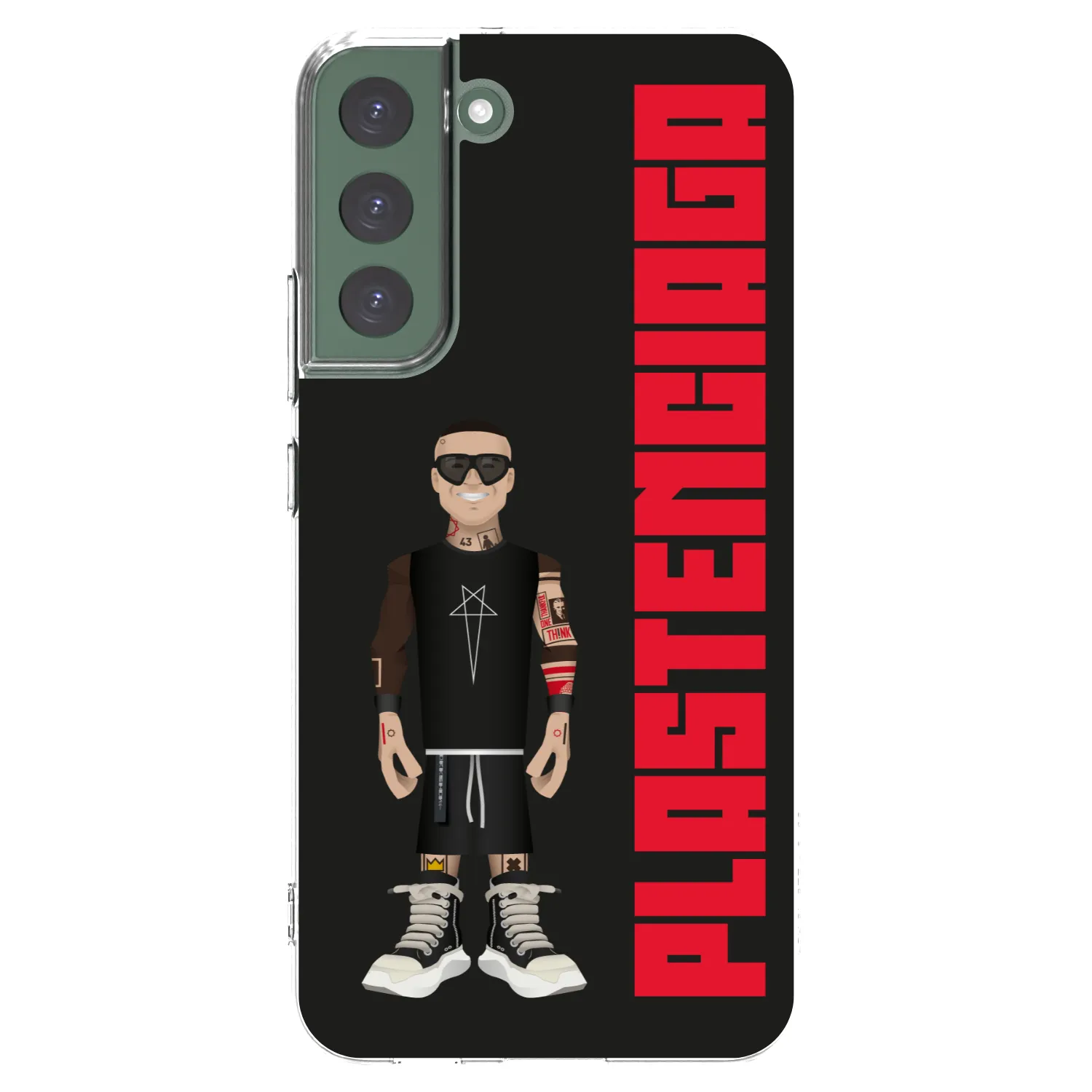 Picasee silikonový průhledný obal pro Samsung Galaxy S22+ 5G - Tomáš Rajchl