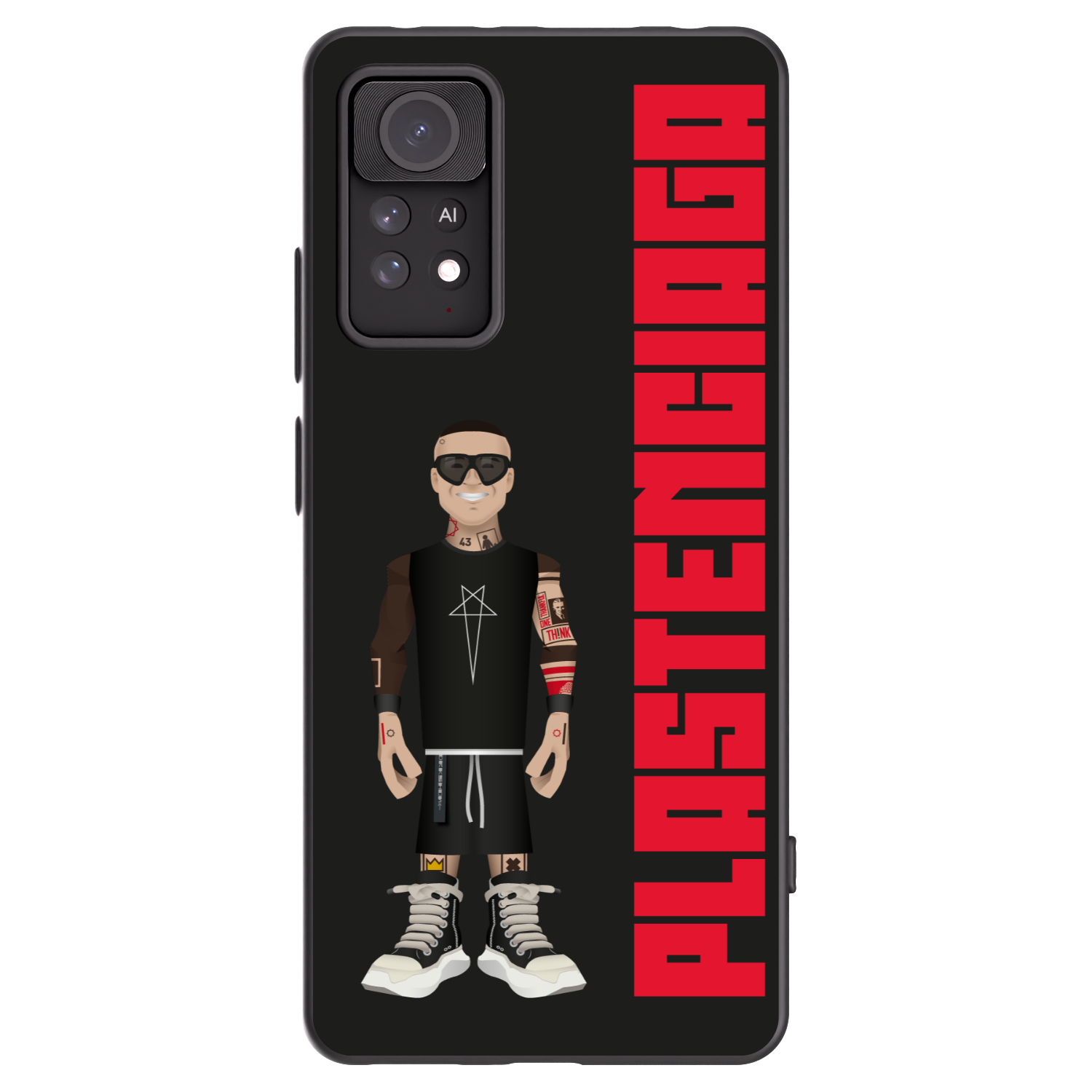 Picasee silikonový černý obal pro Xiaomi Redmi Note 11 Pro 5G - Tomáš Rajchl