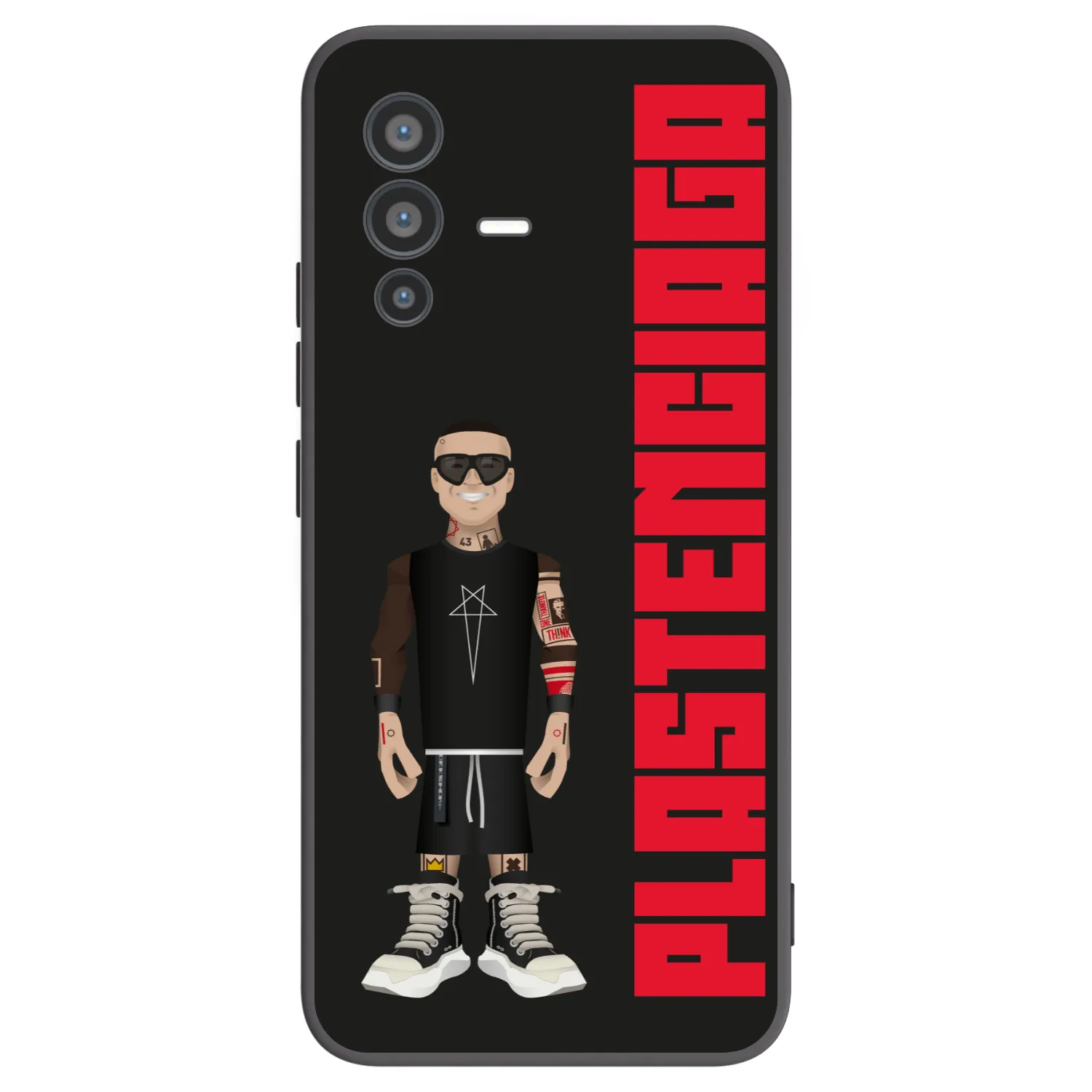 Picasee silikonový černý obal pro Vivo V23 5G - Tomáš Rajchl