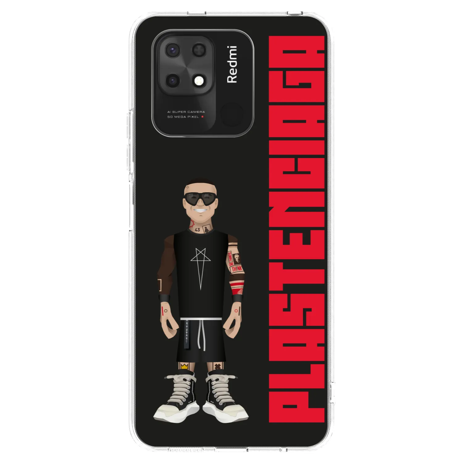 Picasee silikonový průhledný obal pro Xiaomi Redmi 10C - Tomáš Rajchl