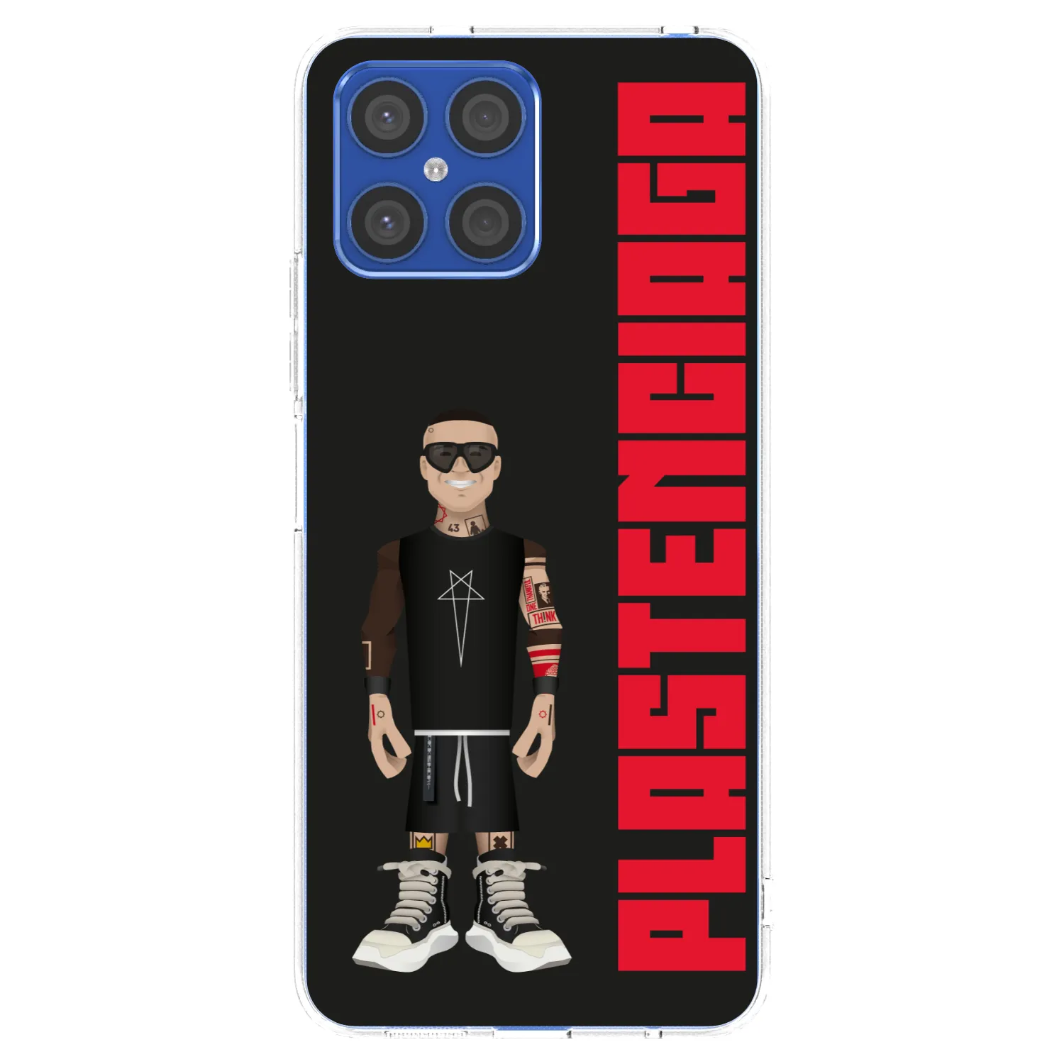 Picasee silikonový průhledný obal pro Honor X8 4G - Tomáš Rajchl