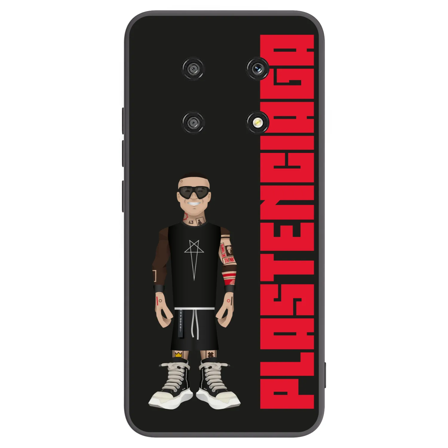 Picasee silikonový černý obal pro Honor Magic4 Lite 5G - Tomáš Rajchl