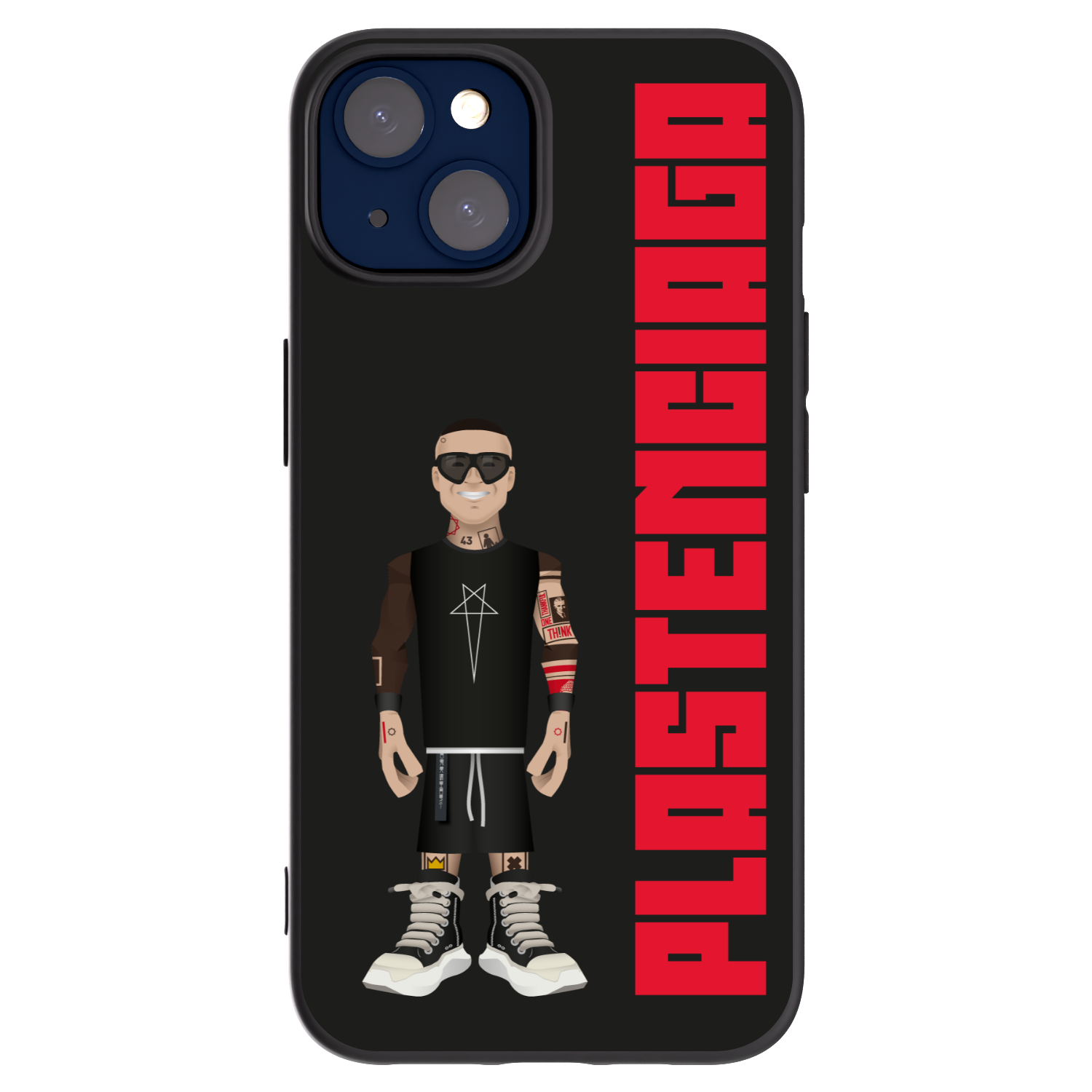 Picasee silikonový černý obal pro Apple iPhone 14 - Tomáš Rajchl