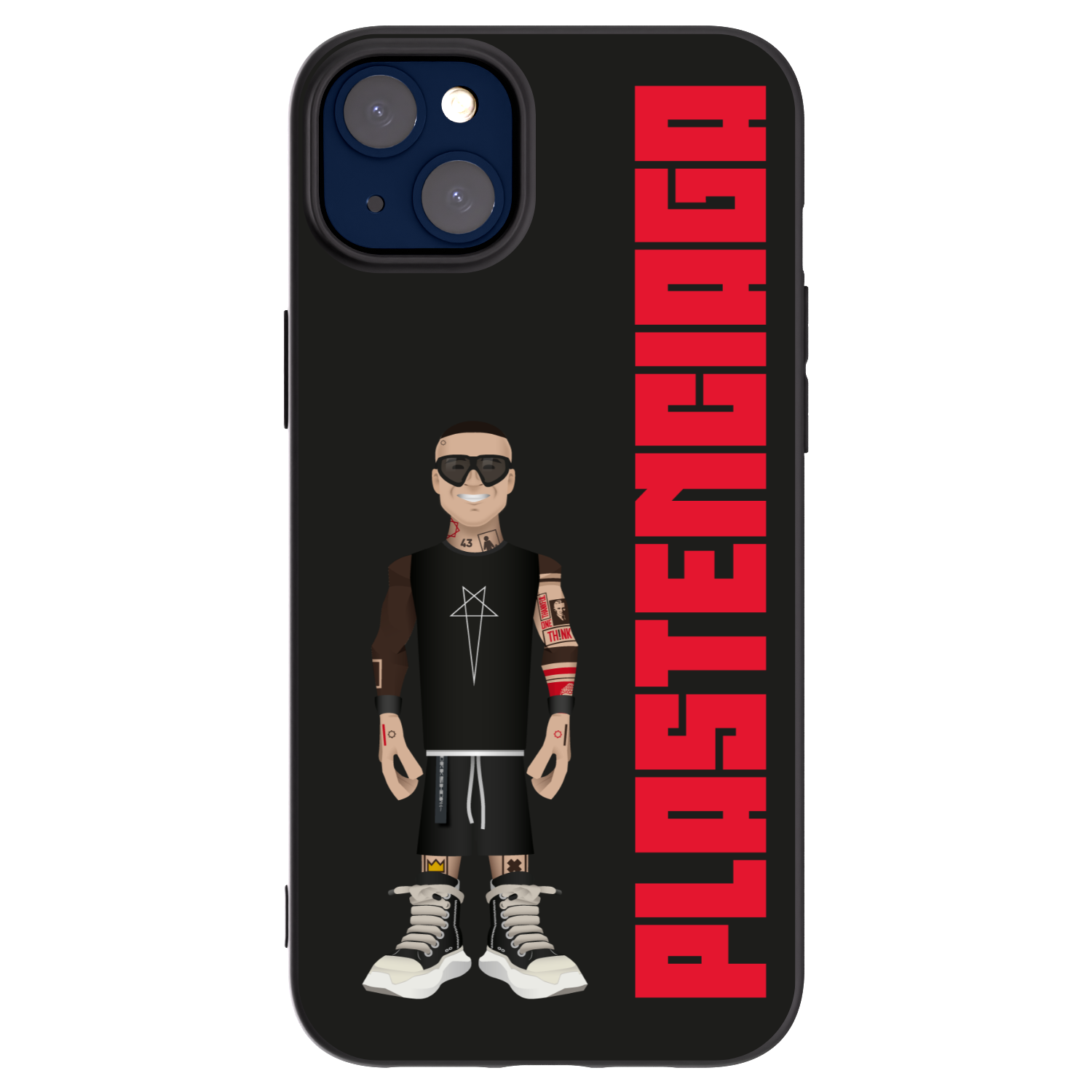 Picasee silikonový černý obal pro Apple iPhone 14 Plus - Tomáš Rajchl