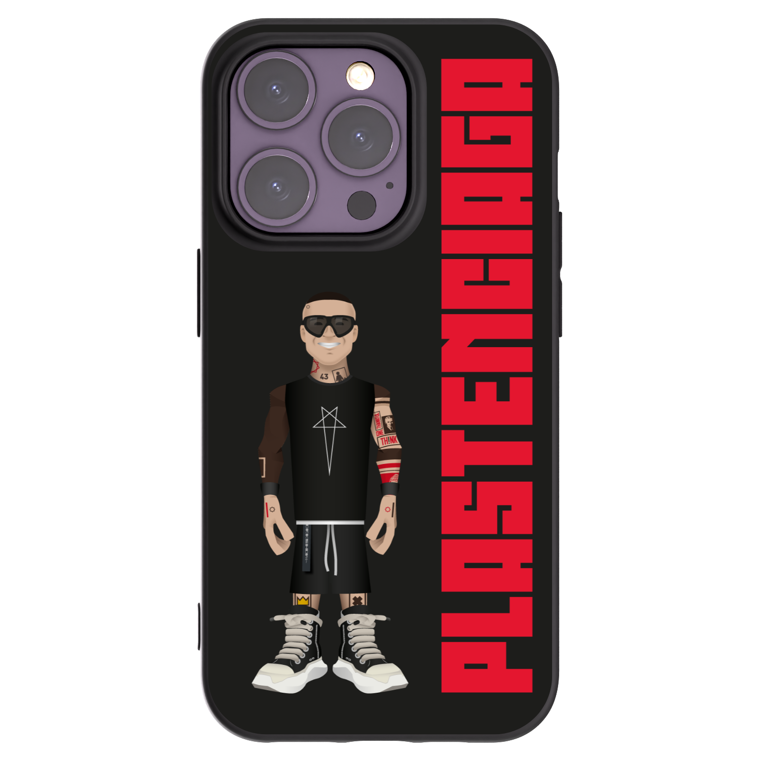 Picasee silikonový černý obal pro Apple iPhone 14 Pro - Tomáš Rajchl