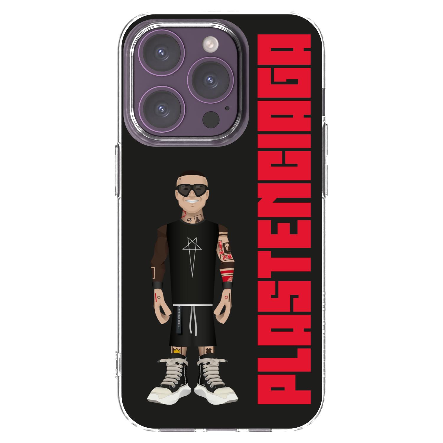 Picasee silikonový průhledný obal pro Apple iPhone 14 Pro - Tomáš Rajchl