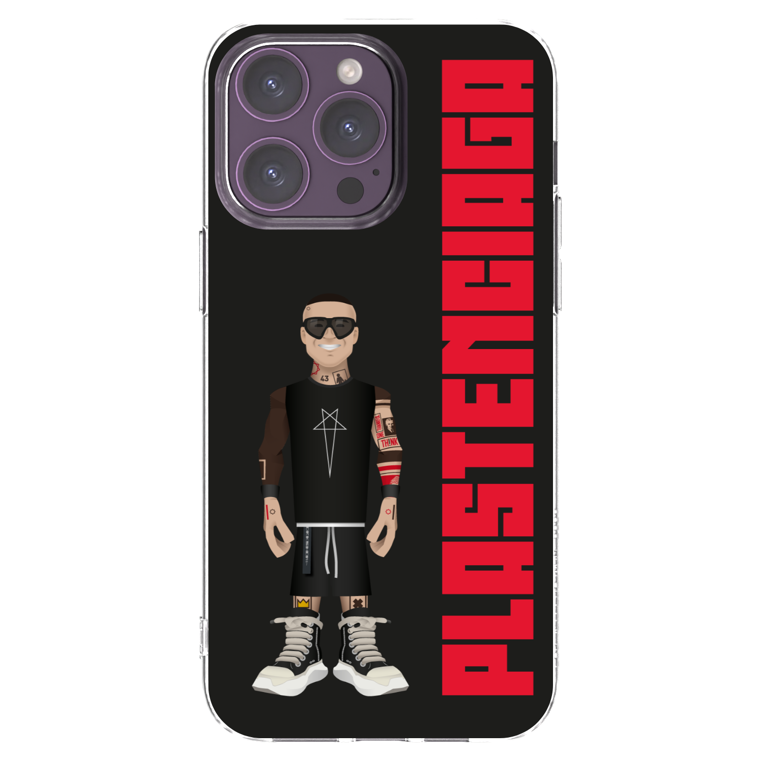 Picasee silikonový průhledný obal pro Apple iPhone 14 Pro Max - Tomáš Rajchl