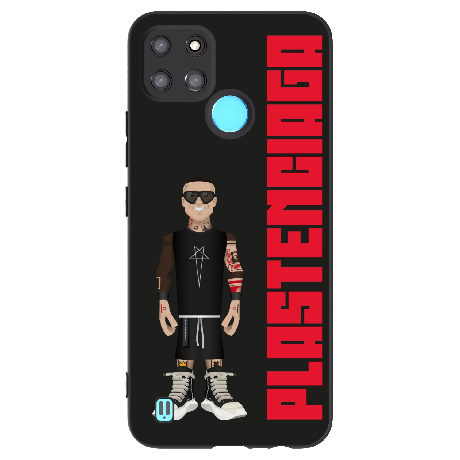 Picasee silikonový černý obal pro Realme C21Y - Tomáš Rajchl