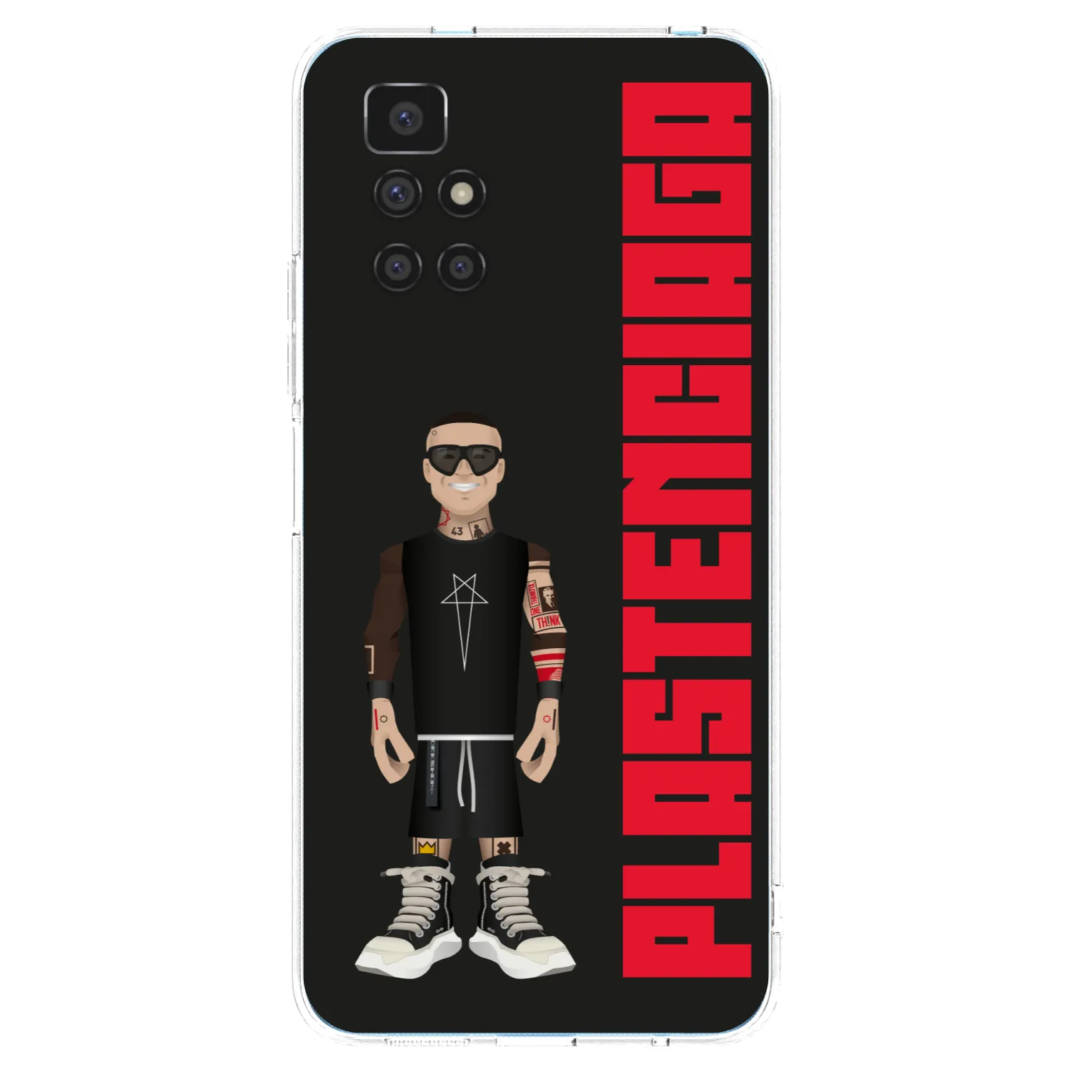 Picasee silikonový průhledný obal pro Xiaomi Redmi 10 (2022) - Tomáš Rajchl