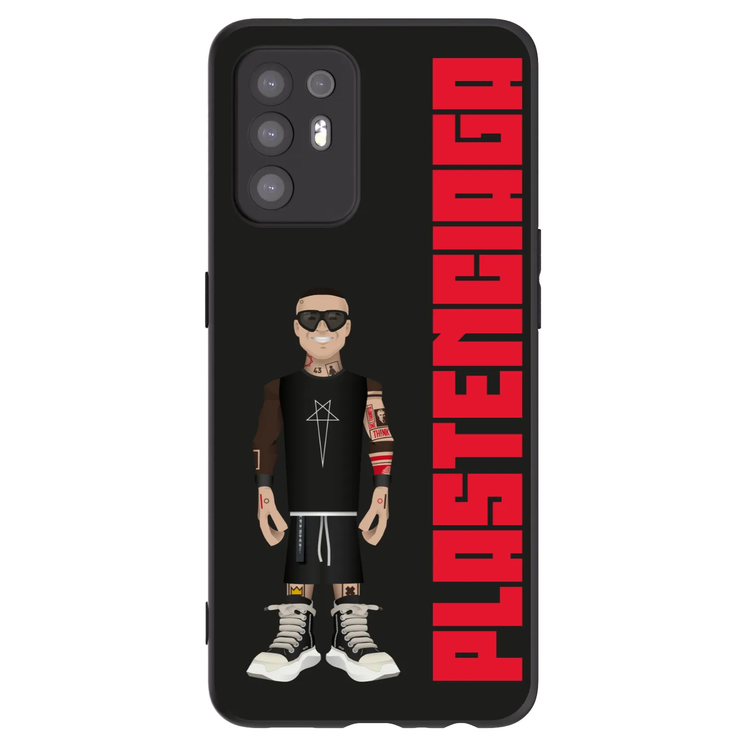 Picasee silikonový černý obal pro OPPO A94 5G - Tomáš Rajchl