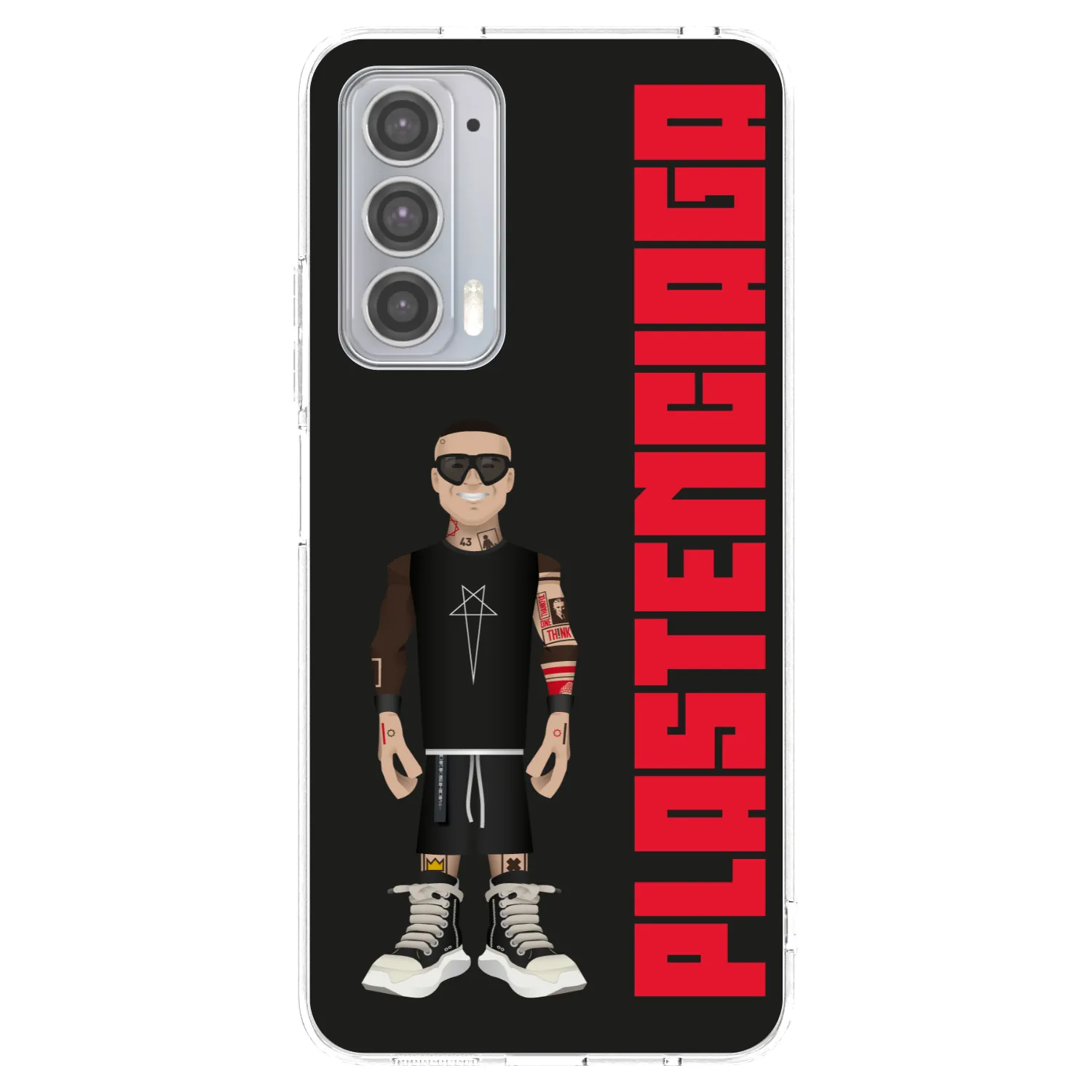 Picasee silikonový průhledný obal pro Motorola Edge 20 - Tomáš Rajchl