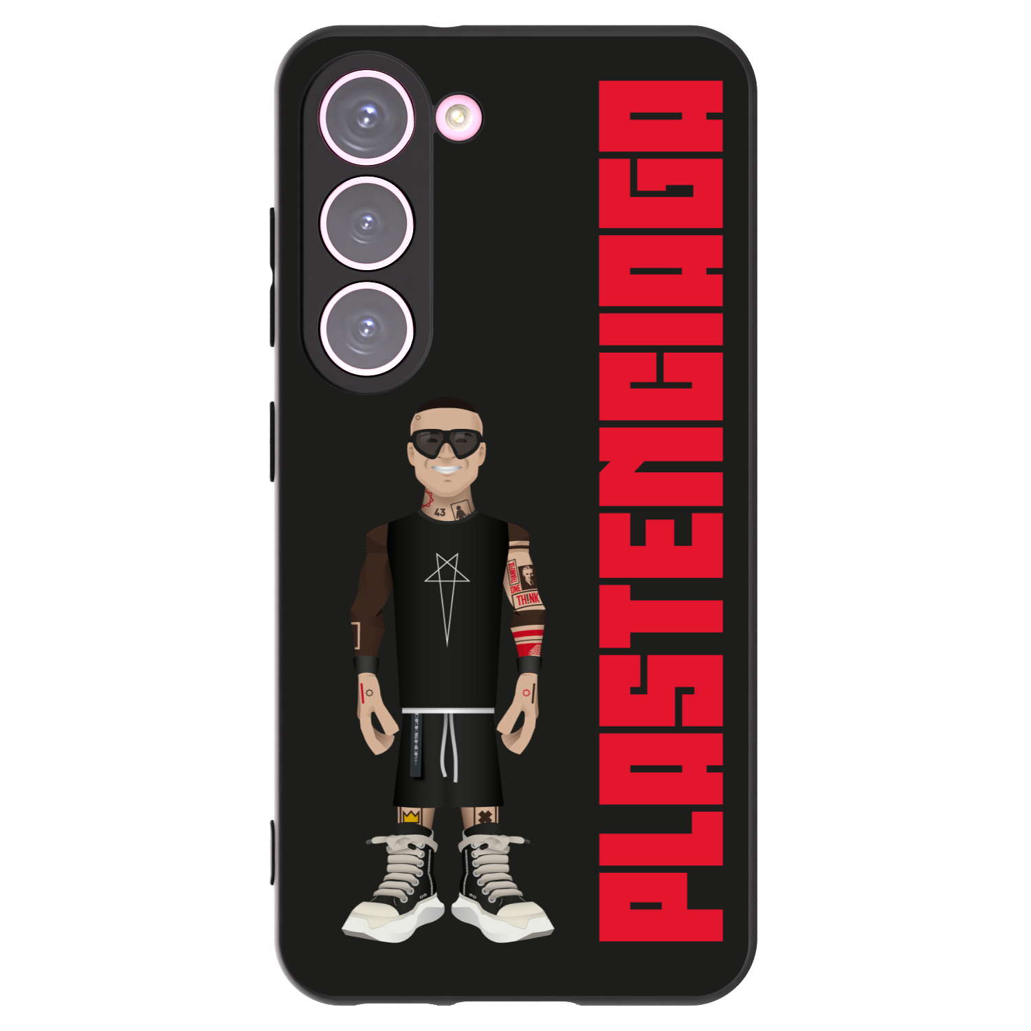 Picasee silikonový černý obal pro Samsung Galaxy S23 5G - Tomáš Rajchl