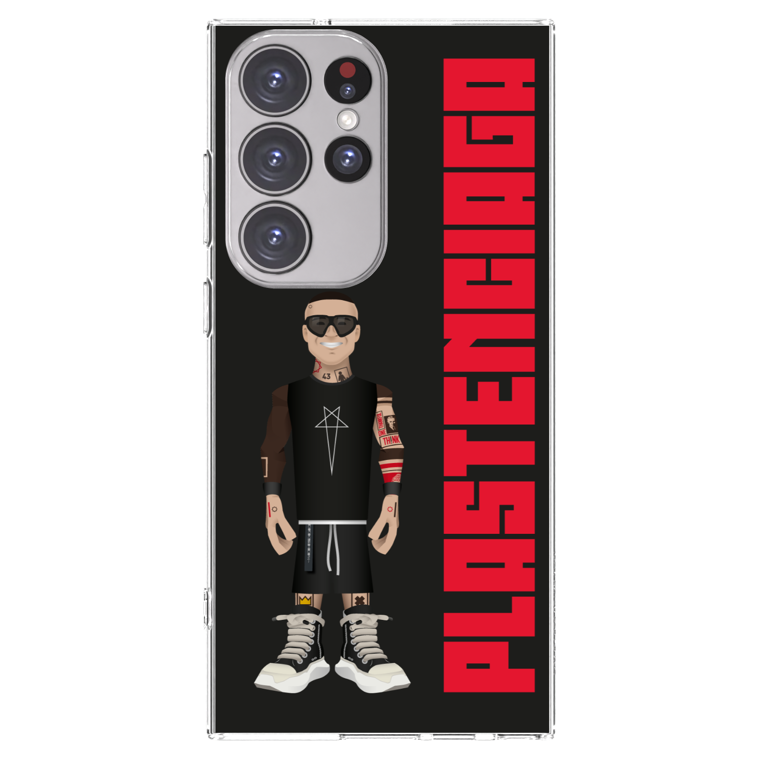 Picasee silikonový průhledný obal pro Samsung Galaxy S23 Ultra 5G - Tomáš Rajchl