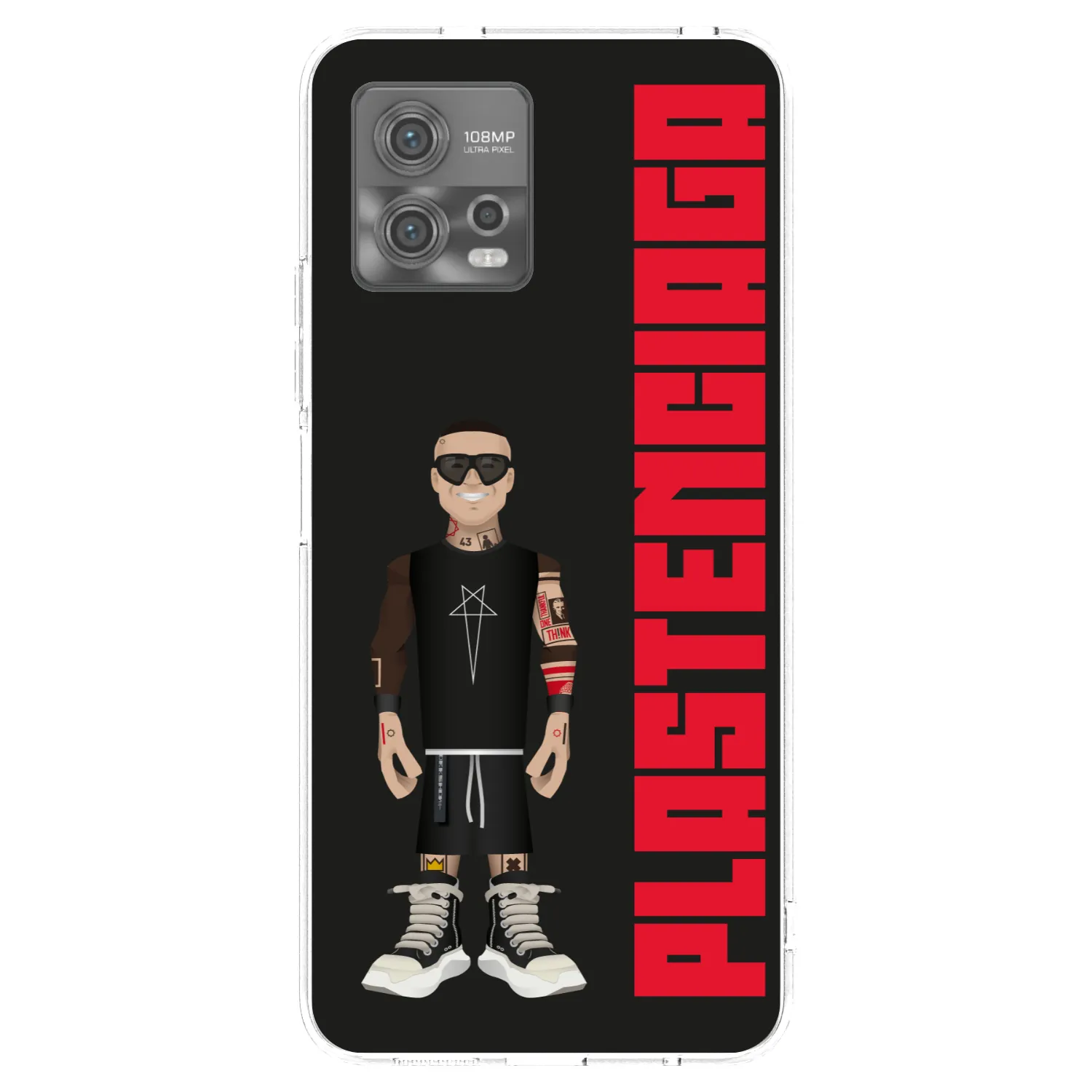 Picasee silikonový průhledný obal pro Motorola Moto G72 - Tomáš Rajchl