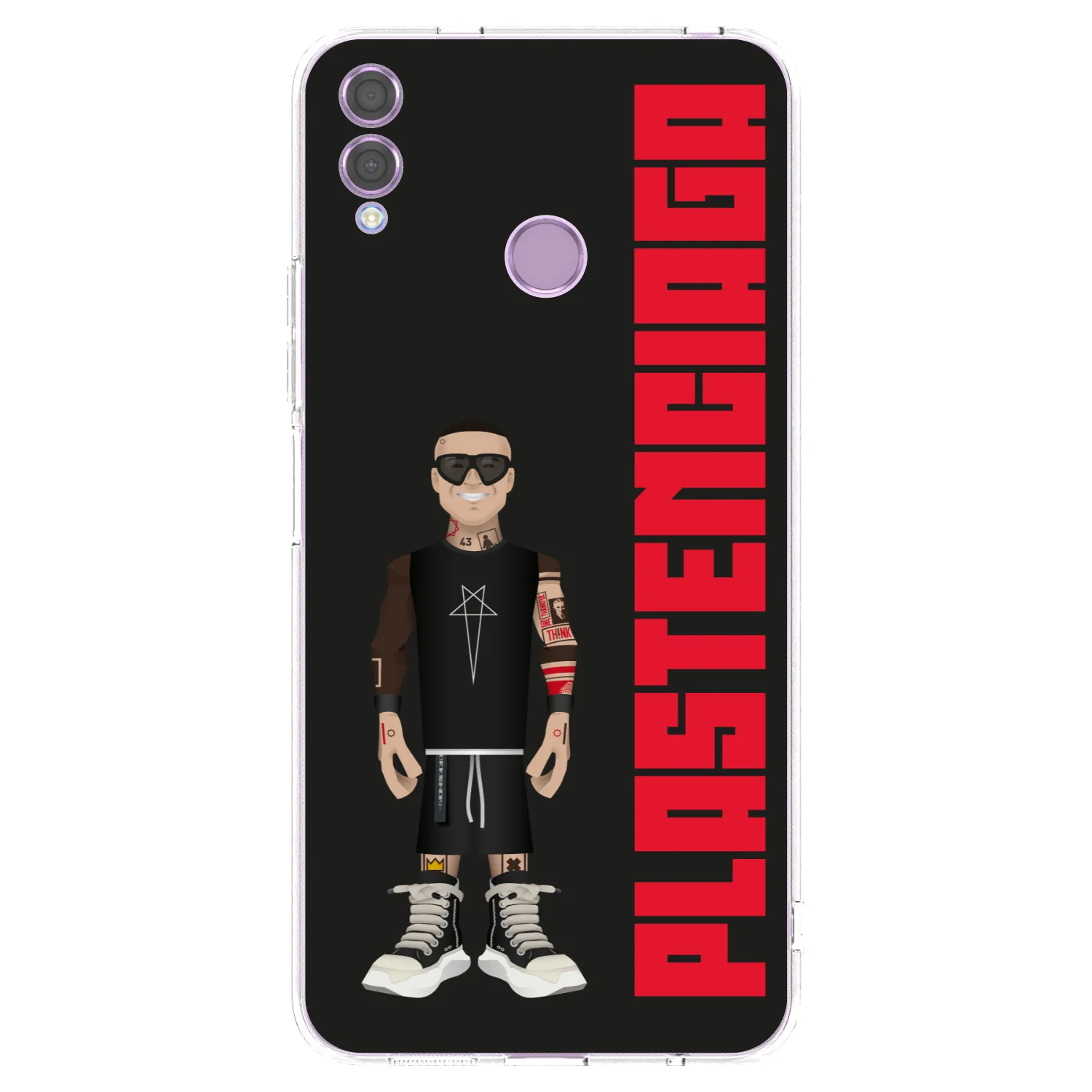 Picasee silikonový průhledný obal pro Honor 8X - Tomáš Rajchl
