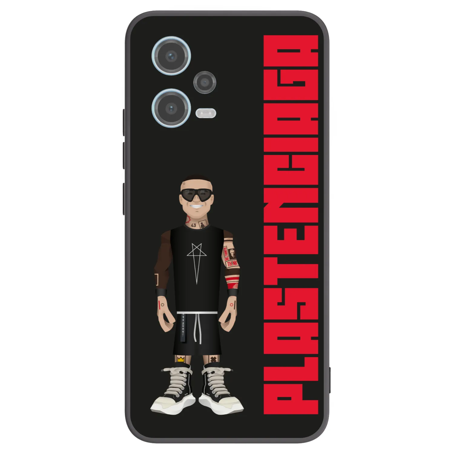 Picasee silikonový černý obal pro Xiaomi Redmi Note 12 5G - Tomáš Rajchl