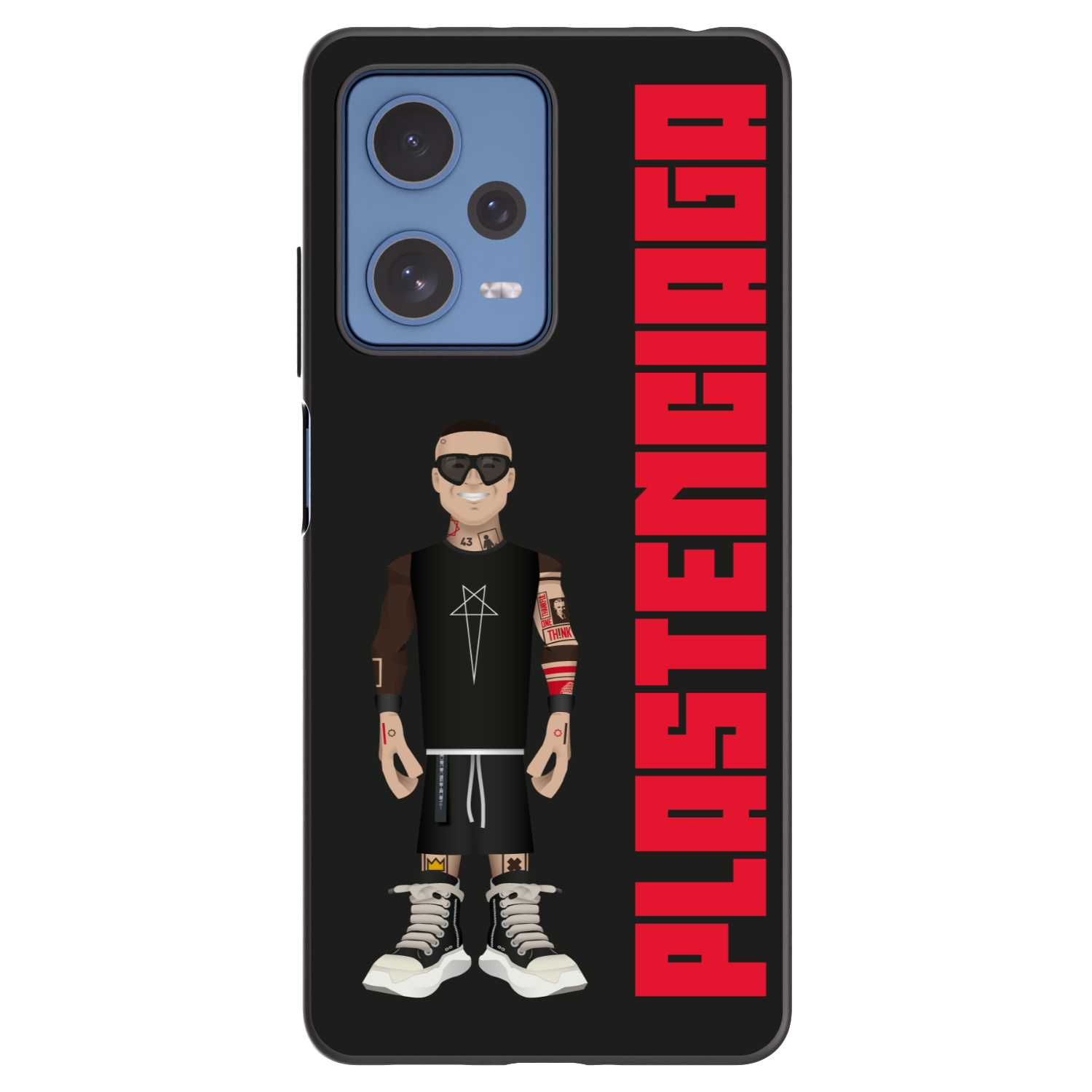 Picasee silikonový černý obal pro Xiaomi Redmi Note 12 Pro 5G - Tomáš Rajchl