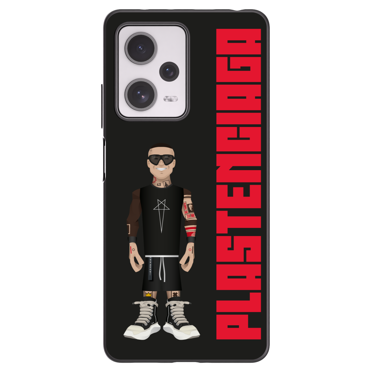 Picasee silikonový černý obal pro Xiaomi Redmi Note 12 Pro+ 5G - Tomáš Rajchl
