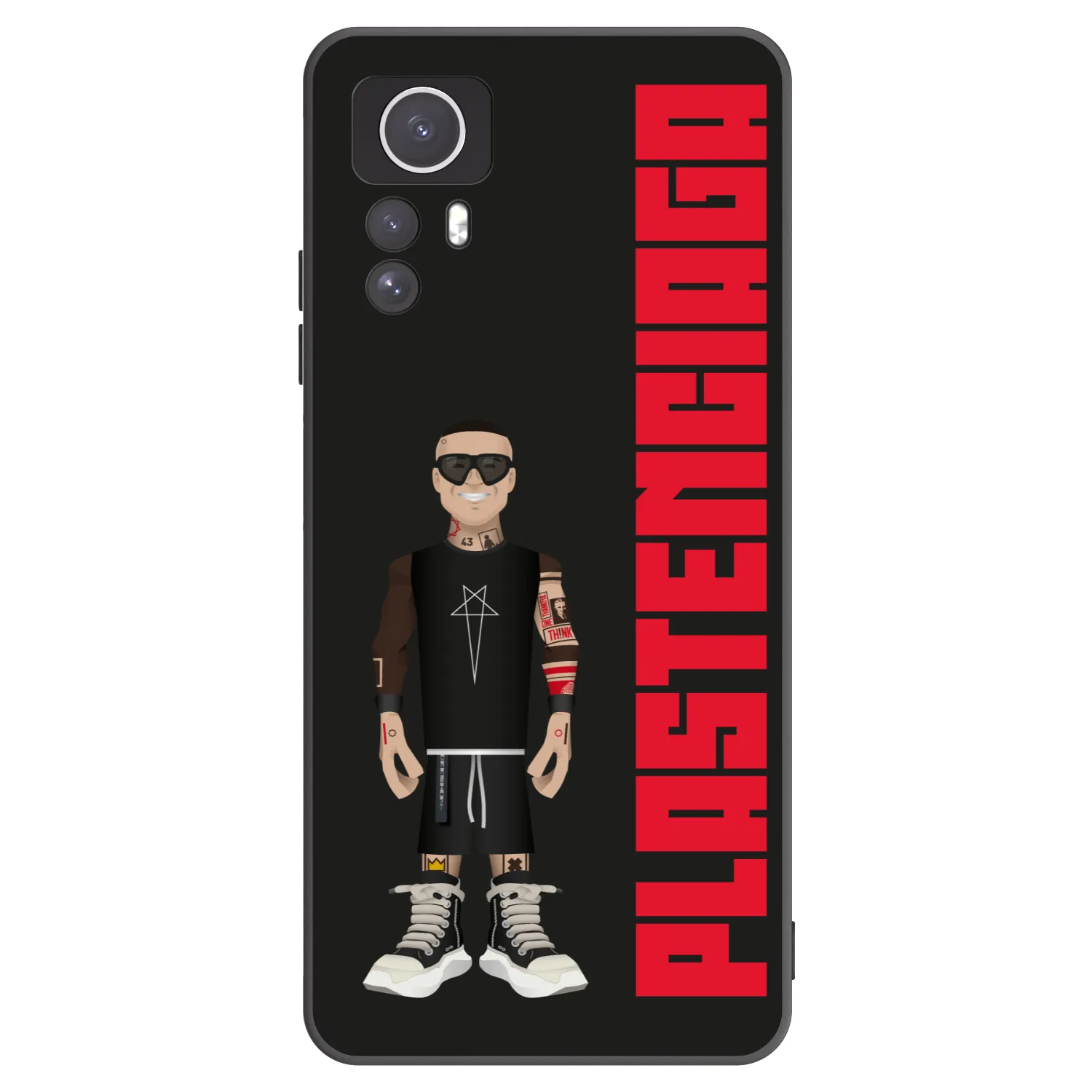 Picasee silikonový černý obal pro Xiaomi Redmi Note 12S - Tomáš Rajchl