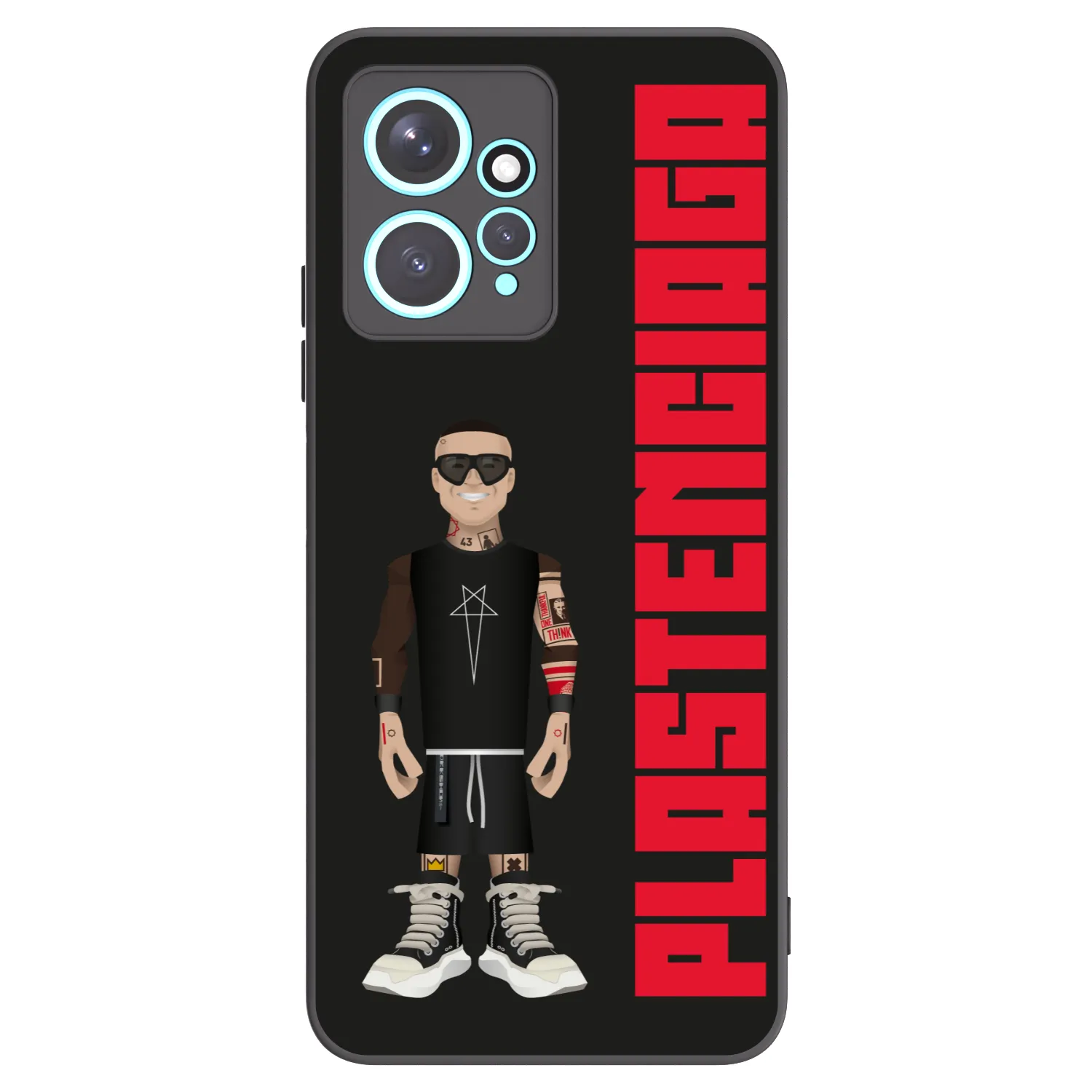 Picasee silikonový černý obal pro Xiaomi Redmi Note 12 4G - Tomáš Rajchl