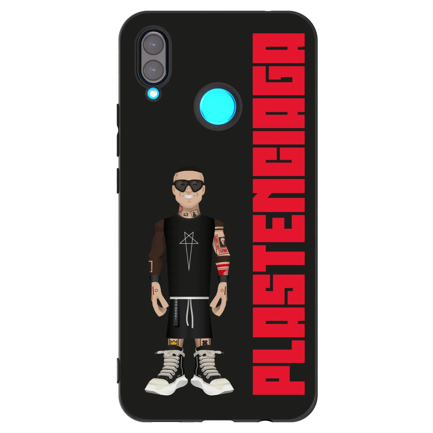 Picasee silikonový černý obal pro Huawei Nova 3i - Tomáš Rajchl