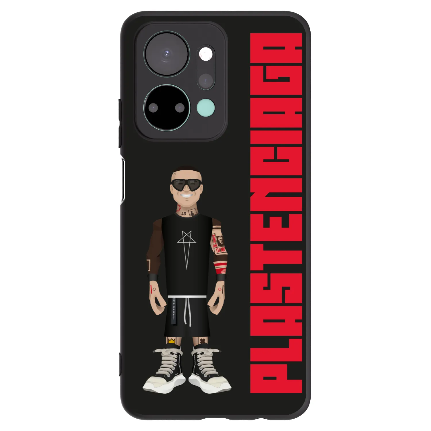 Picasee silikonový černý obal pro Honor X7a - Tomáš Rajchl