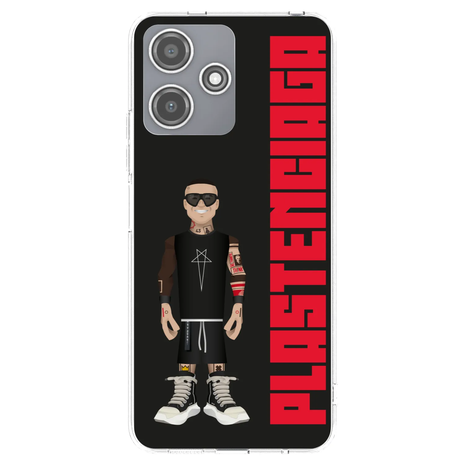 Picasee silikonový průhledný obal pro Xiaomi Redmi 12 5G - Tomáš Rajchl