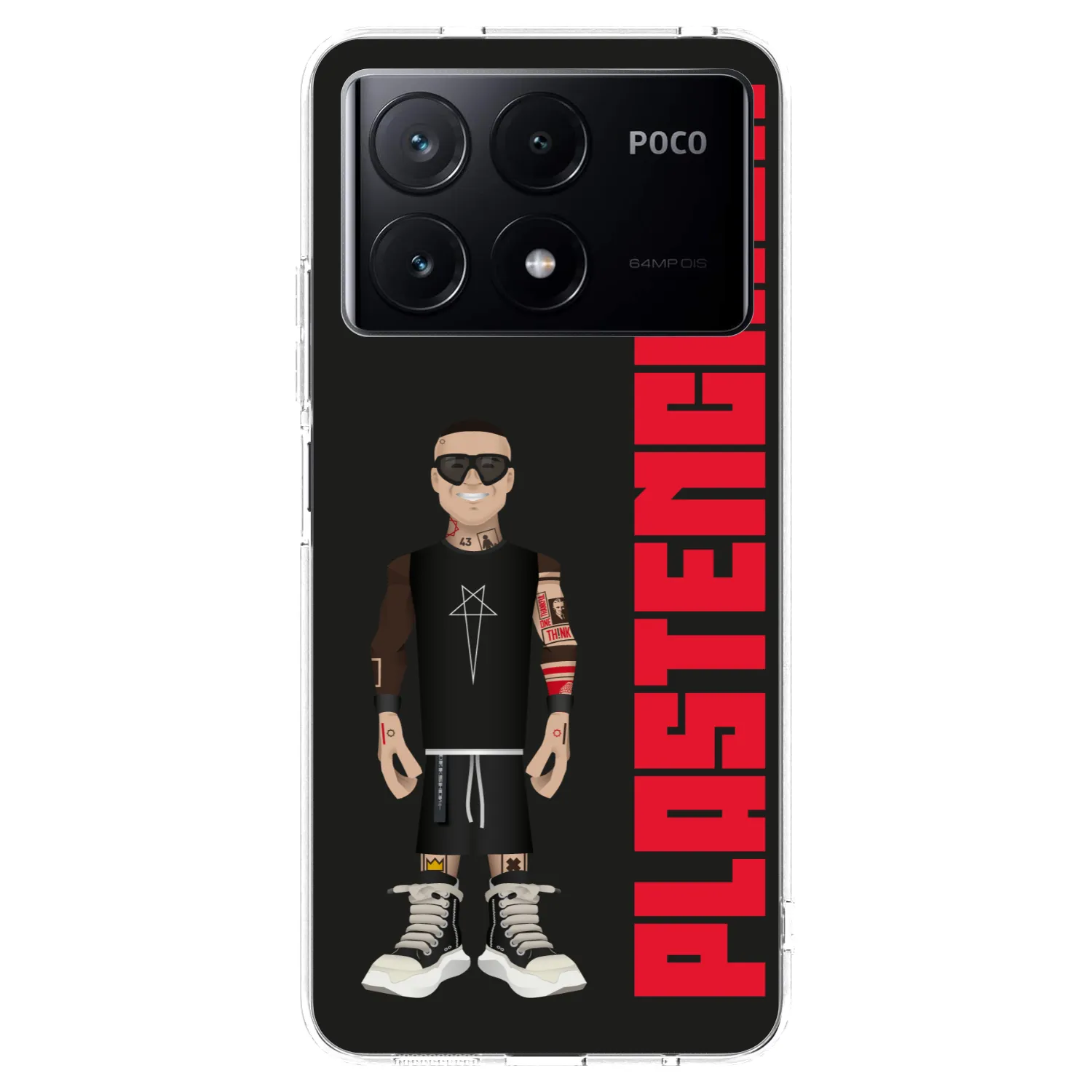 Picasee silikonový průhledný obal pro Xiaomi Poco X6 Pro - Tomáš Rajchl