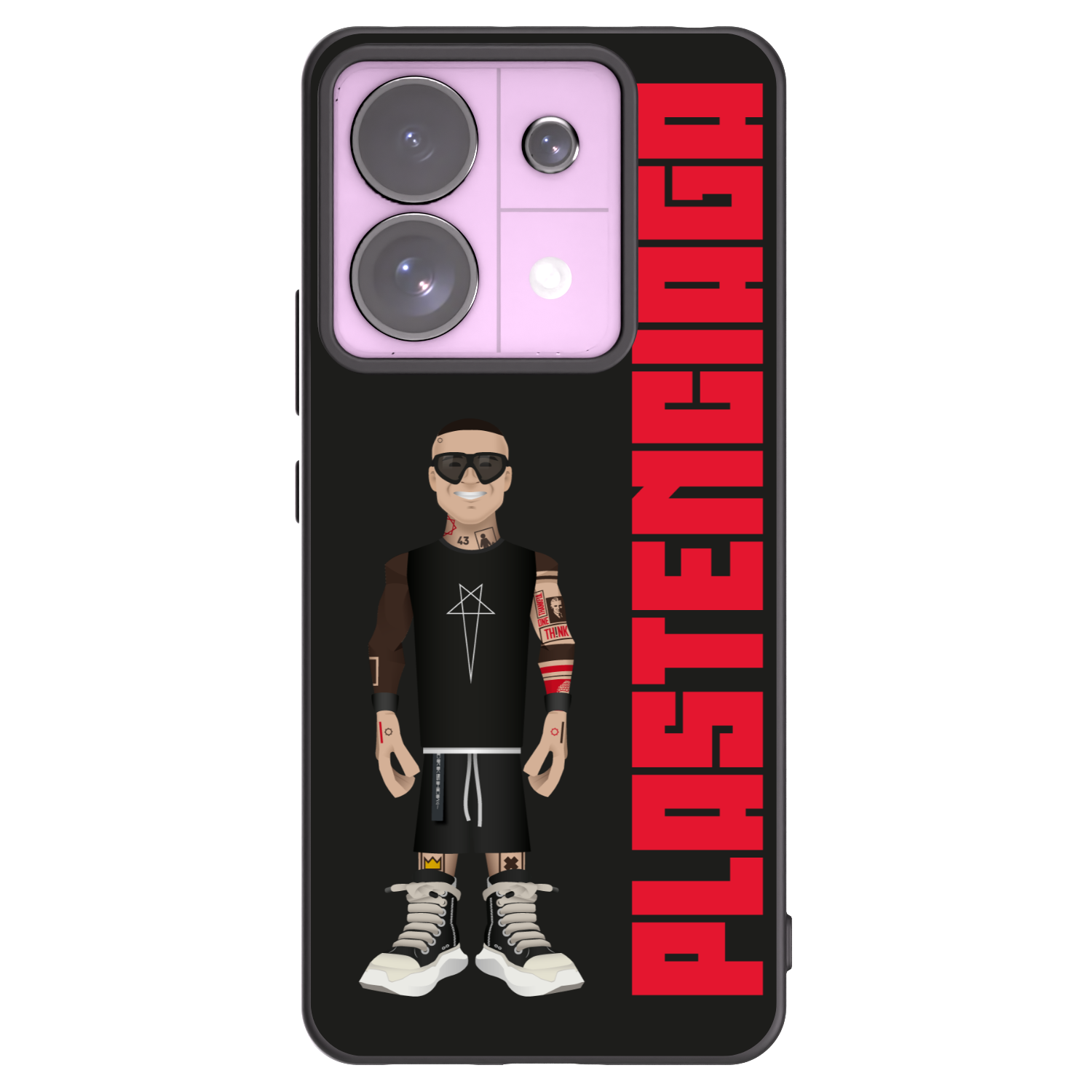 Picasee silikonový černý obal pro Xiaomi Redmi Note 13 Pro 5G - Tomáš Rajchl