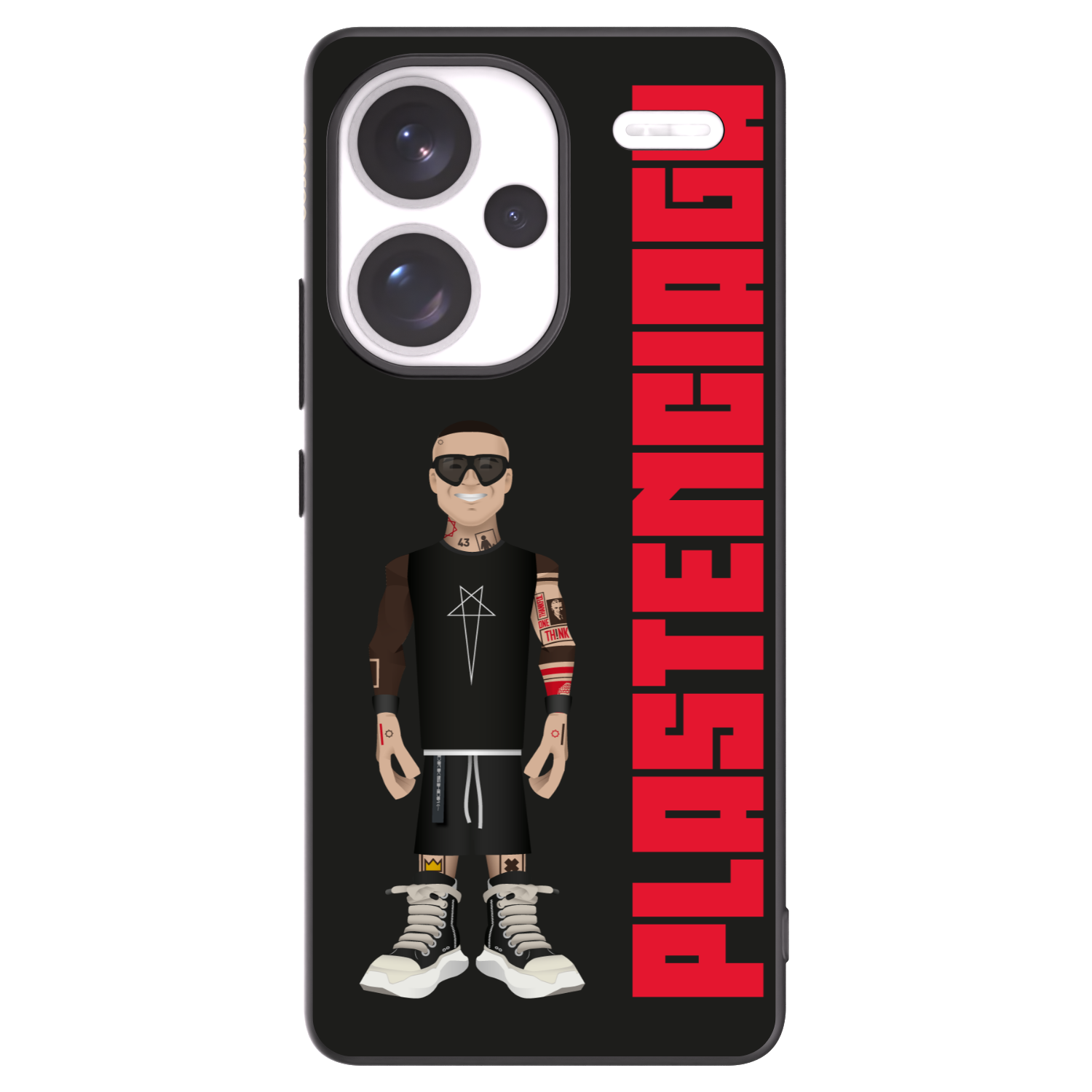 Picasee silikonový černý obal pro Xiaomi Redmi Note 13 Pro+ 5G - Tomáš Rajchl