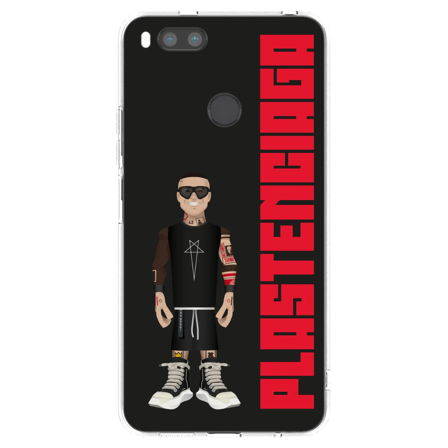 Picasee silikonový průhledný obal pro Xiaomi Mi A1 Global - Tomáš Rajchl