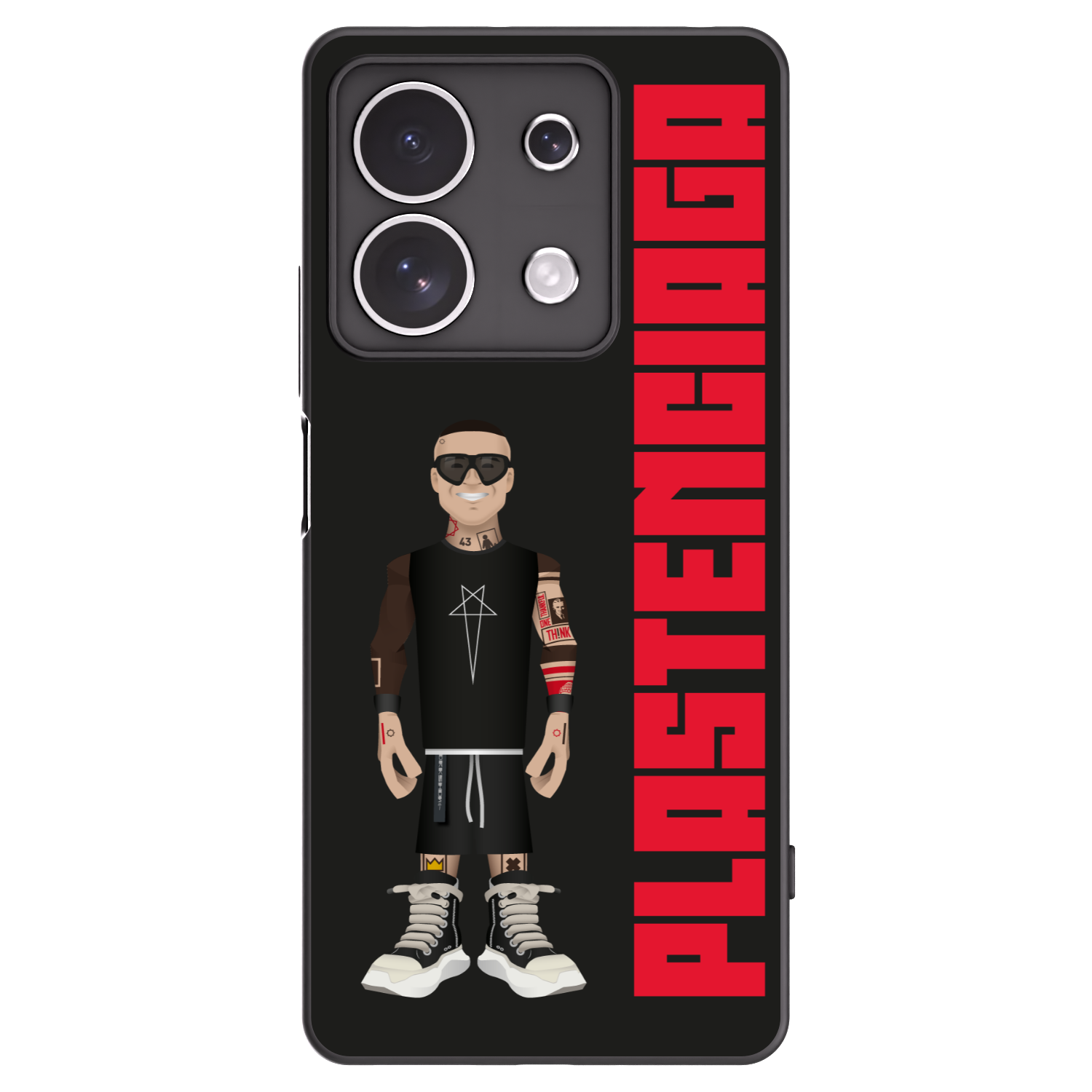 Picasee silikonový černý obal pro Xiaomi Redmi Note 13 4G - Tomáš Rajchl