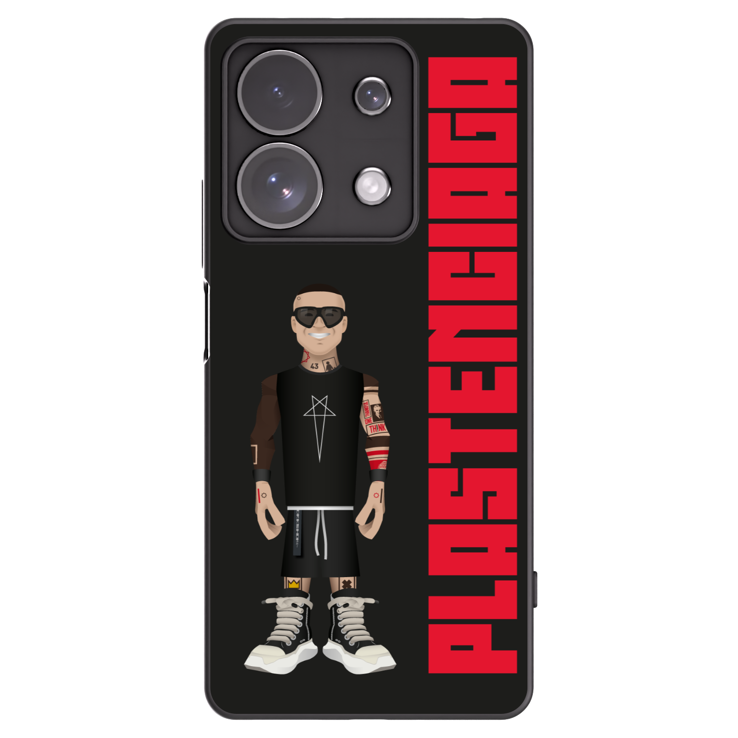 Picasee silikonový černý obal pro Xiaomi Redmi Note 13 Pro 4G - Tomáš Rajchl