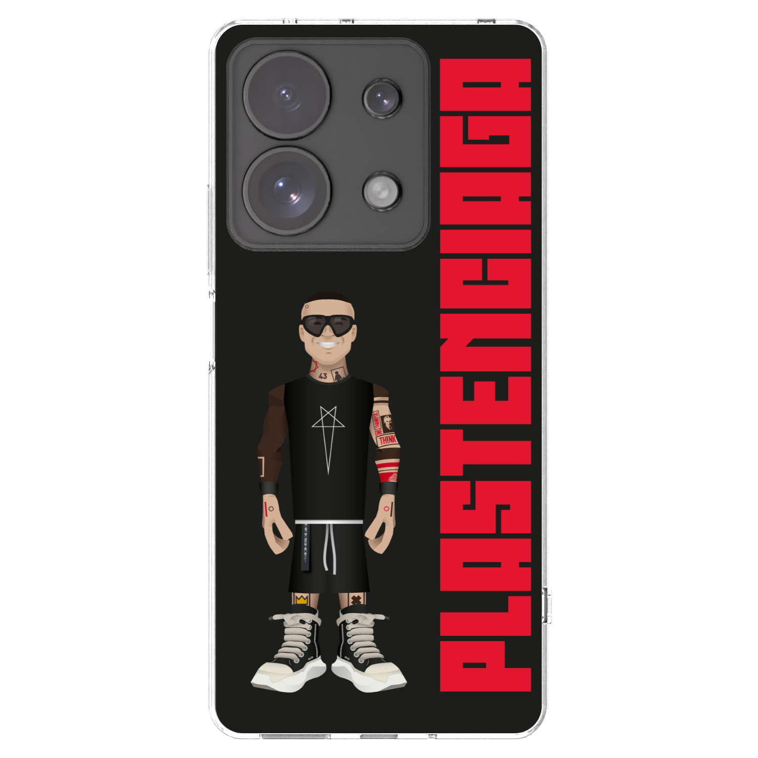 Picasee silikonový průhledný obal pro Xiaomi Redmi Note 13 Pro 4G - Tomáš Rajchl