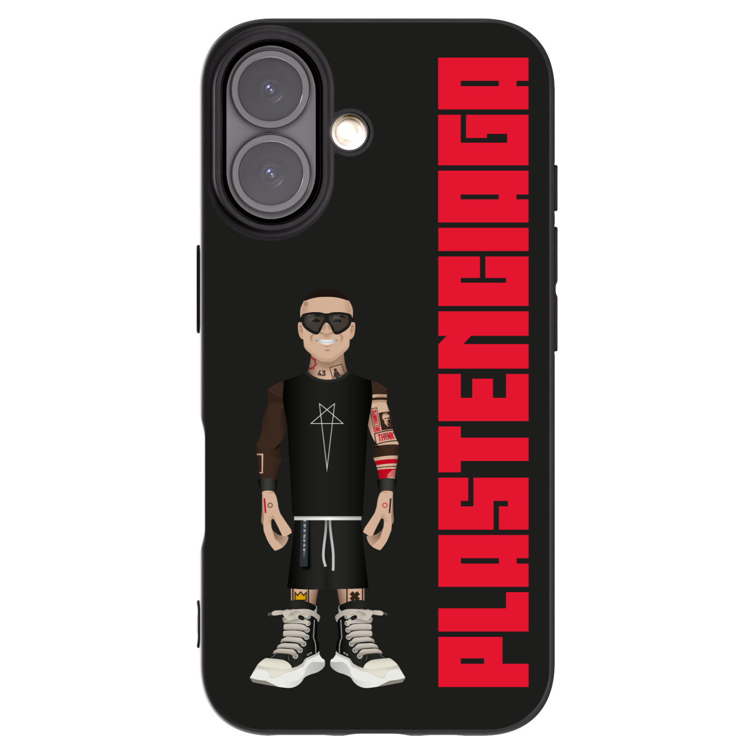 Picasee silikonový černý obal pro Apple iPhone 16 - Tomáš Rajchl