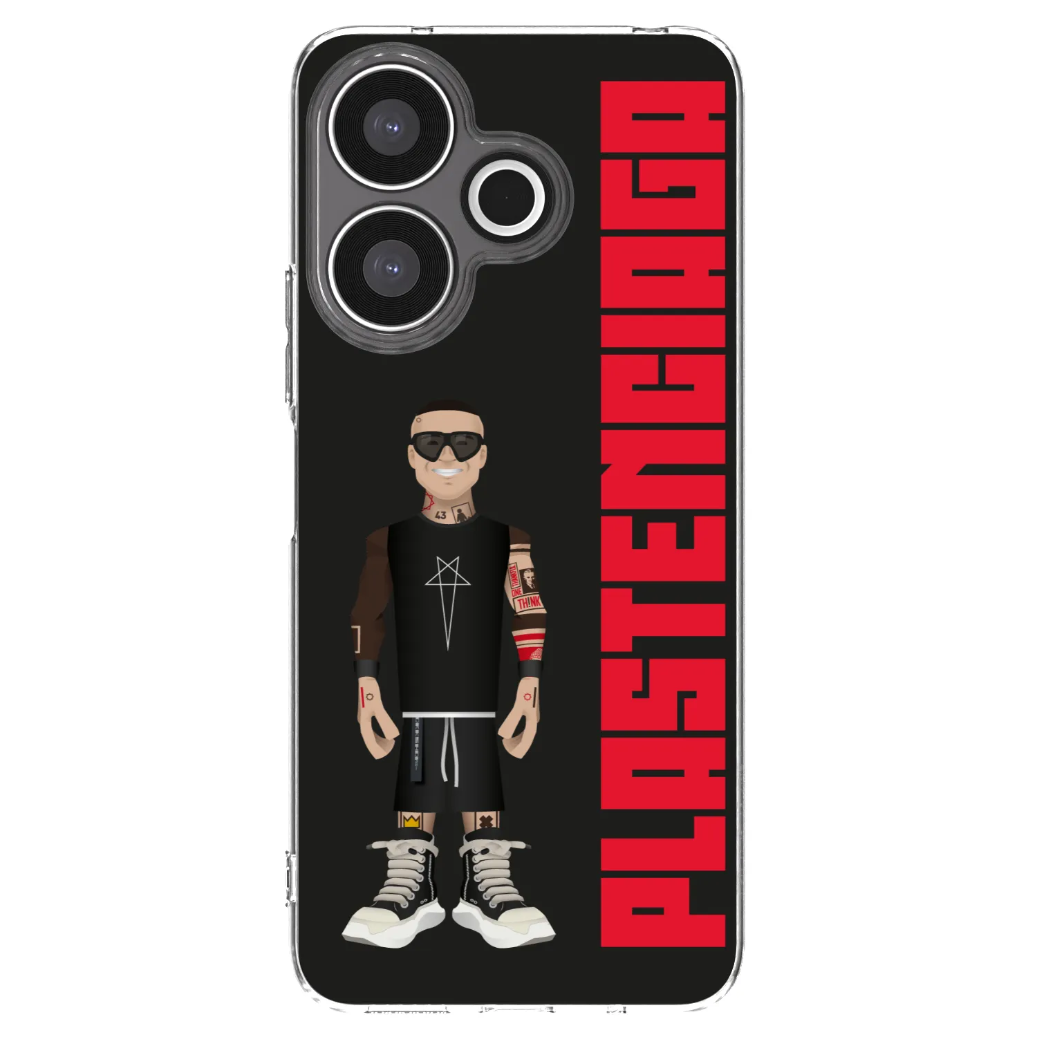 Picasee silikonový průhledný obal pro Xiaomi Redmi 13 4G - Tomáš Rajchl