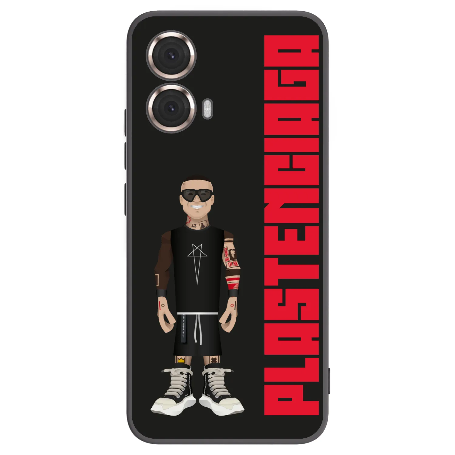 Picasee silikonový černý obal pro Motorola Moto G85 - Tomáš Rajchl