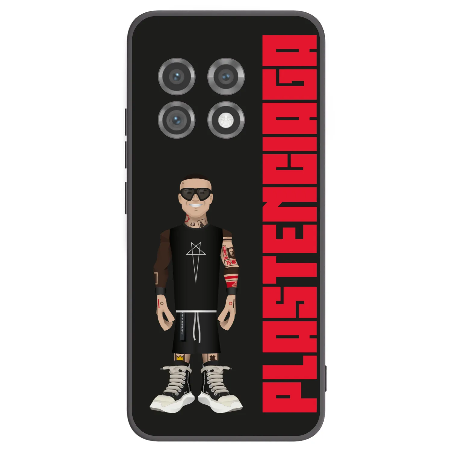 Picasee silikonový černý obal pro OnePlus 11 5G - Tomáš Rajchl