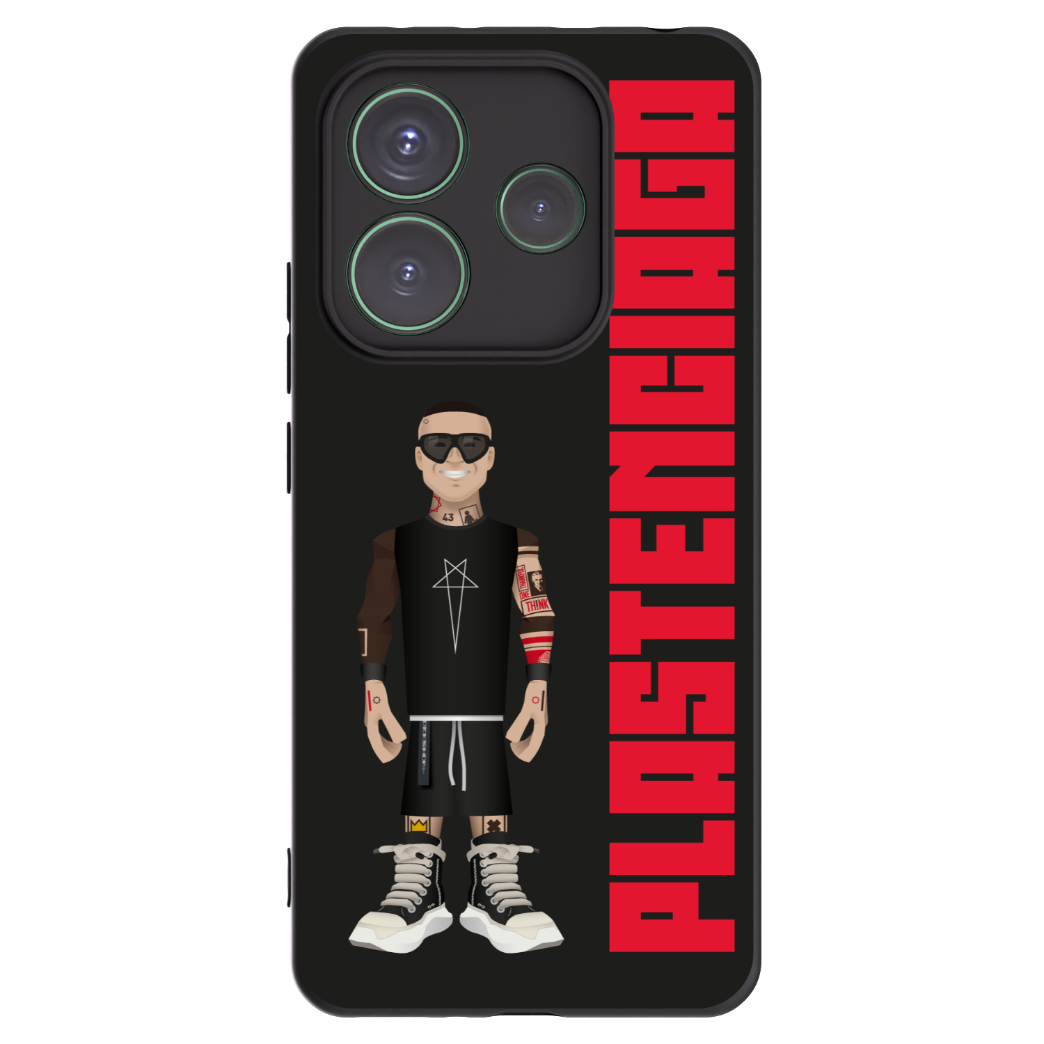 Picasee silikonový černý obal pro Xiaomi Redmi Note 14 5G - Tomáš Rajchl